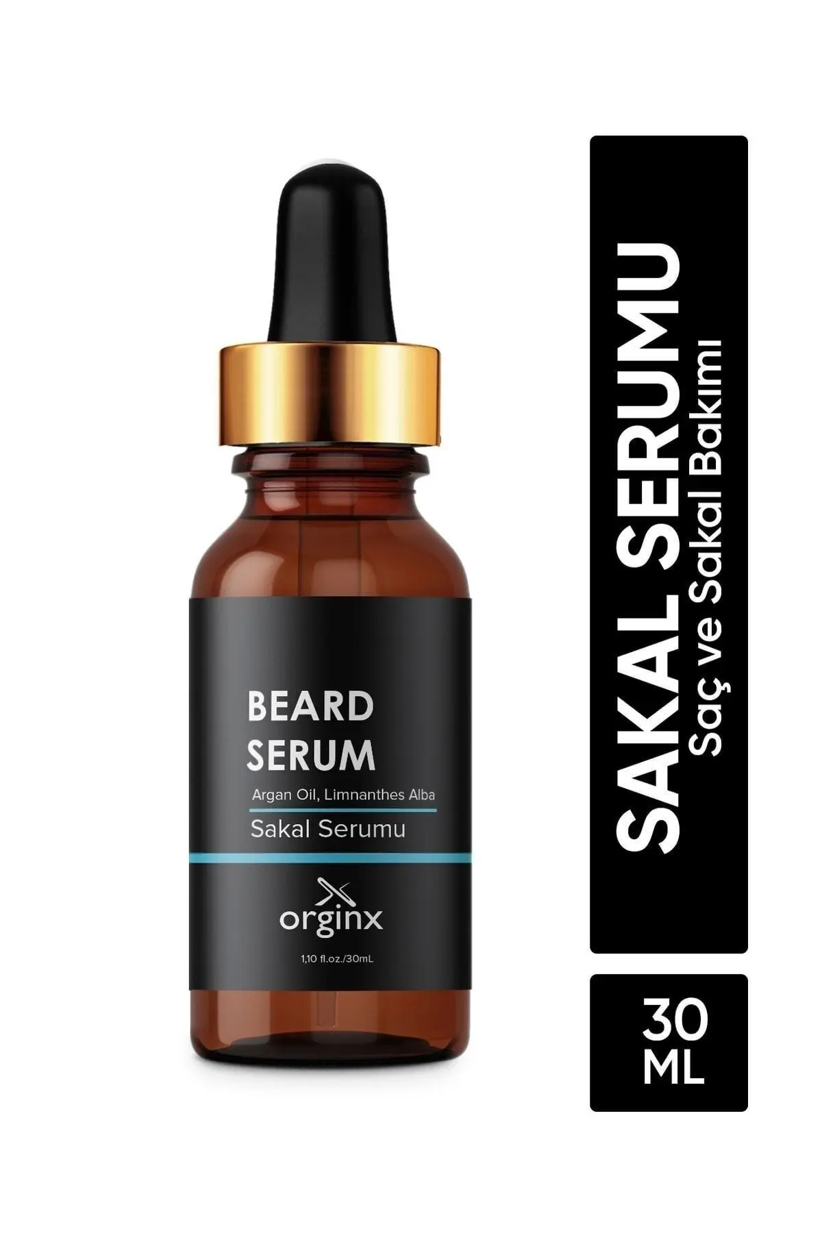 Dolgunlaştırıcı Canlandırıcı Saç Sakal Serumu - Yeni Sakal Oluşumunu Destekler 30 ml