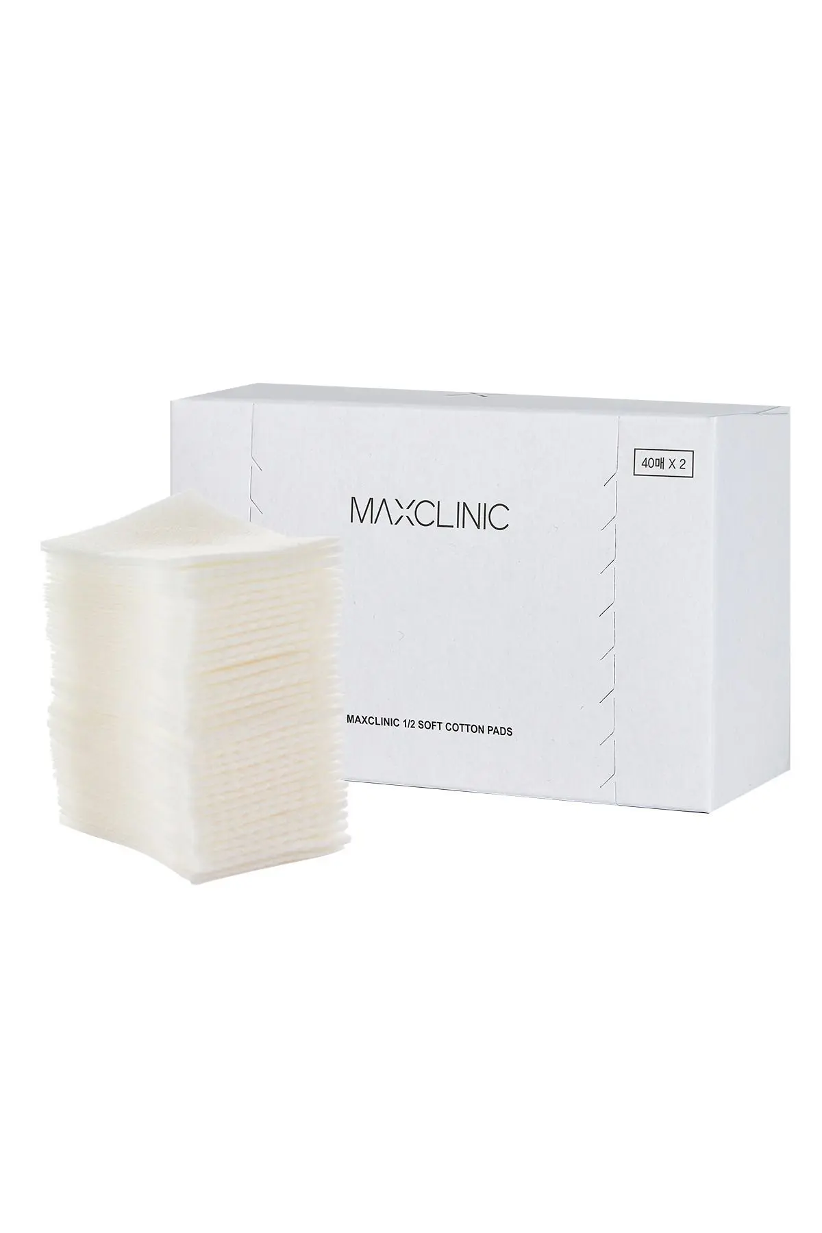 1/2 Cilt Bakım Pamuğu Cildi Çizmeyen Tüylenmeyen Özel Sünger Doku Soft Cotton Pads 80adet