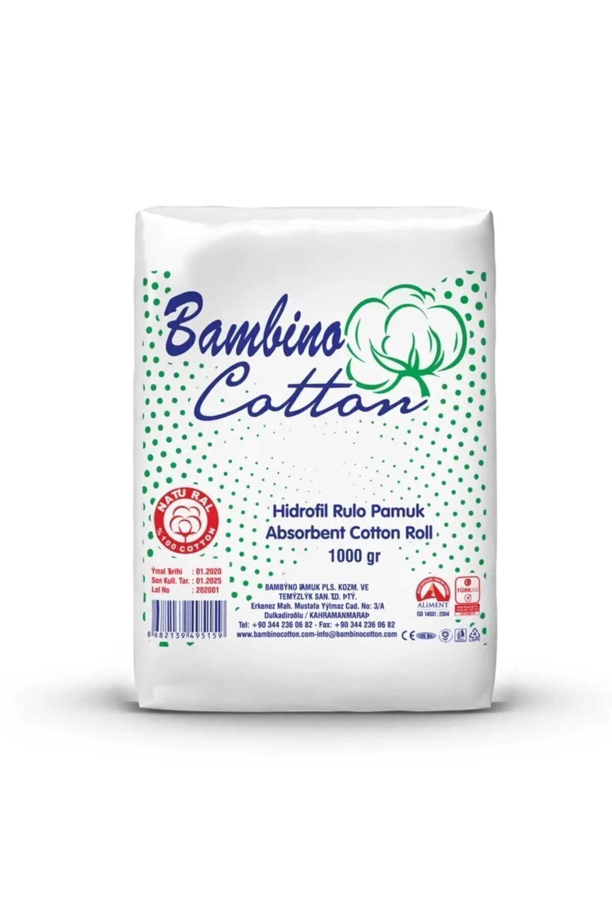 Bambino Rulo 1000 Gr Pamuk