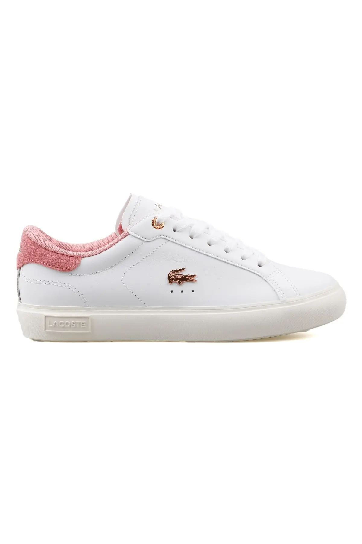 Lacoste Powercourt 8Fb1 Kadın Günlük Ayakkabı 747SFA0081-1Y9 Beyaz