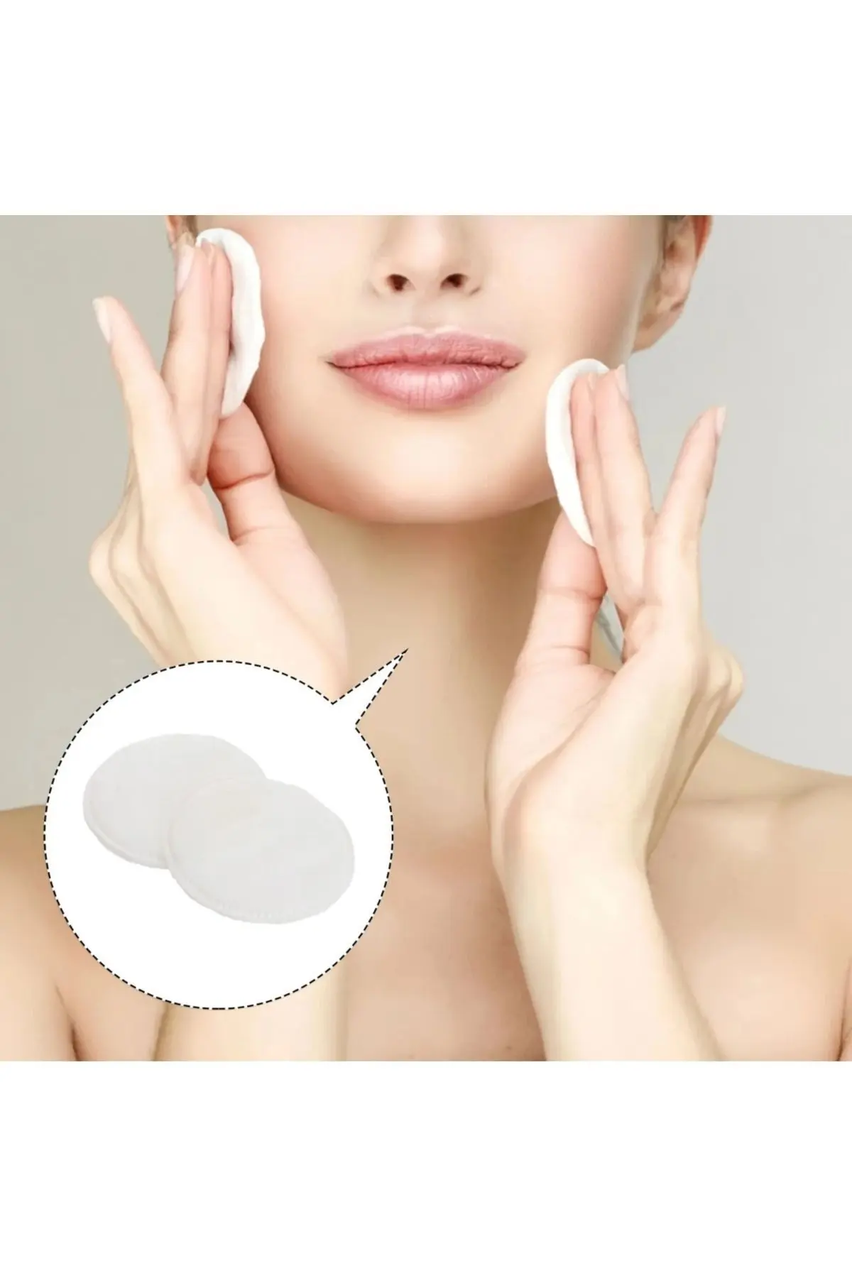 Makped Makyaj Temizleme Pedi - Pamuğu 70'li Paket X 5 Adet