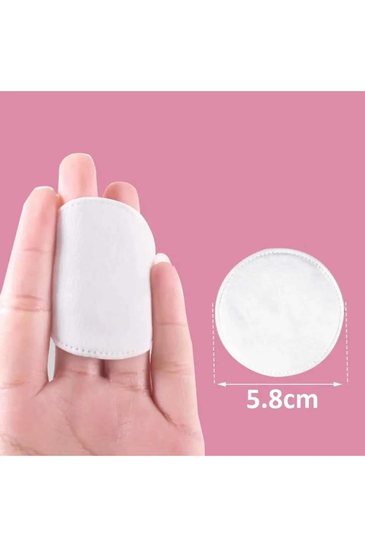 Makyaj Temizleme Pamuğu 150 Adet 50'li X 3 Paket