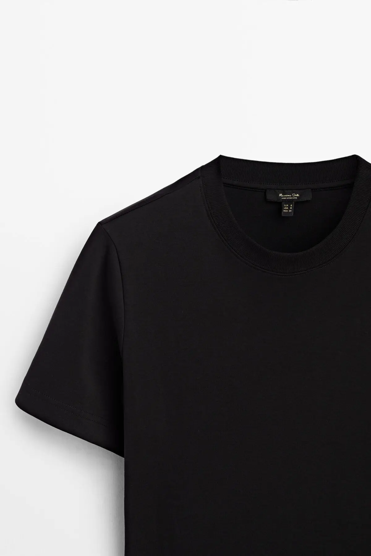 Kısa Kollu Pamuklu T-shirt