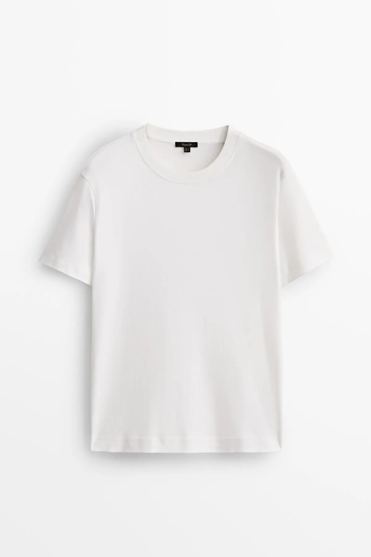 Kısa Kollu Pamuklu T-shirt