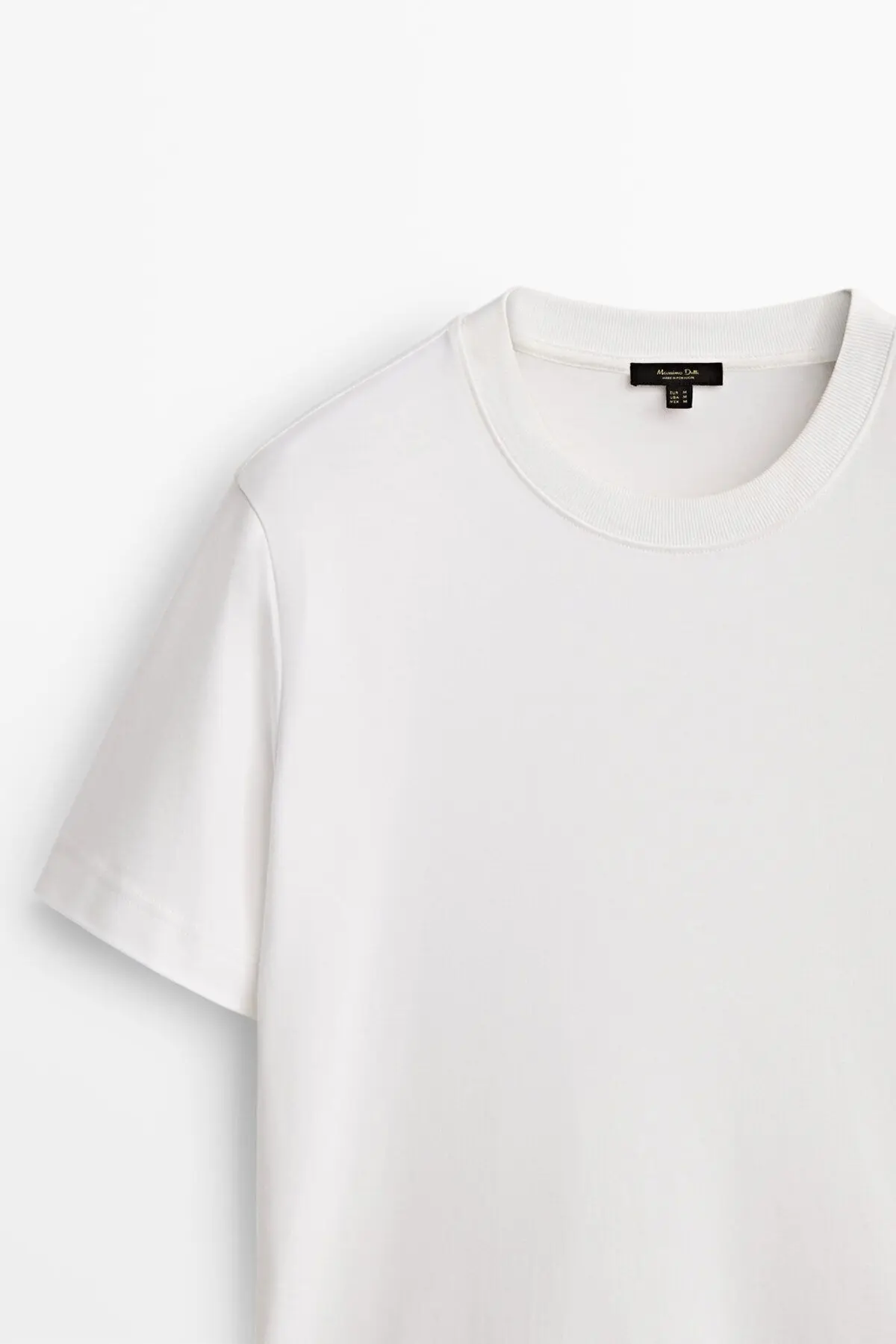 Kısa Kollu Pamuklu T-shirt