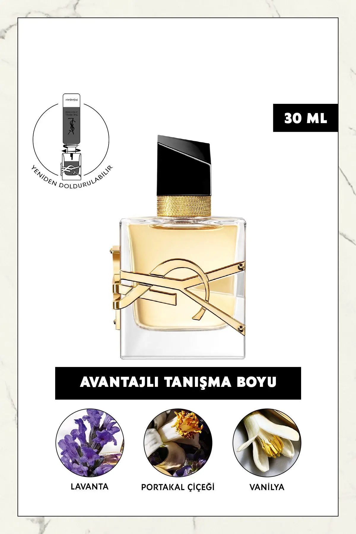 Yves Saint Laurent Libre Edp 30 Ml Kadın Parfüm 3614272648401