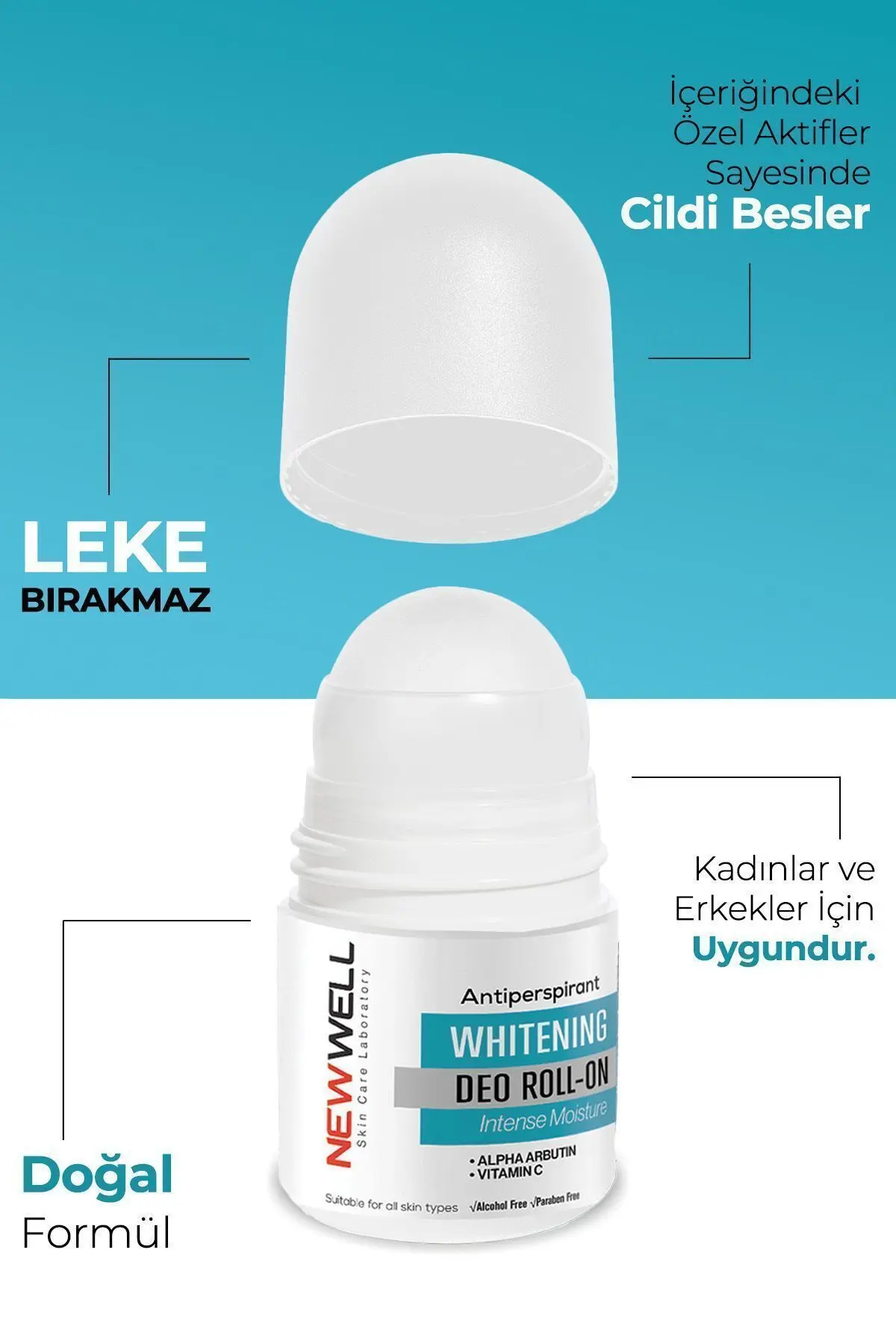 Ter Önleyici Beyazlatıcı Roll-on 50 ml