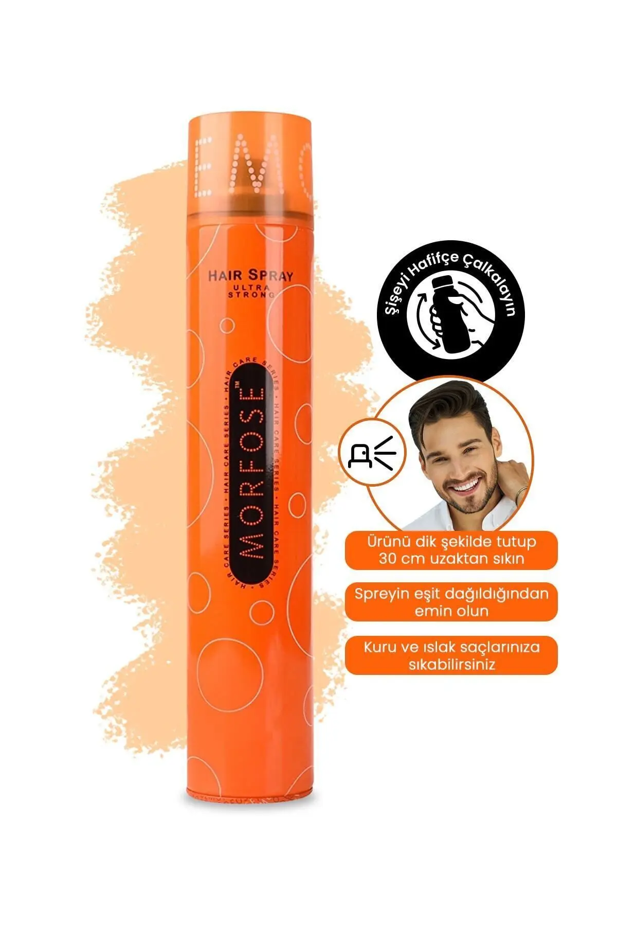 Ultra Strong Saç Spreyi 400 ml 6 Adet