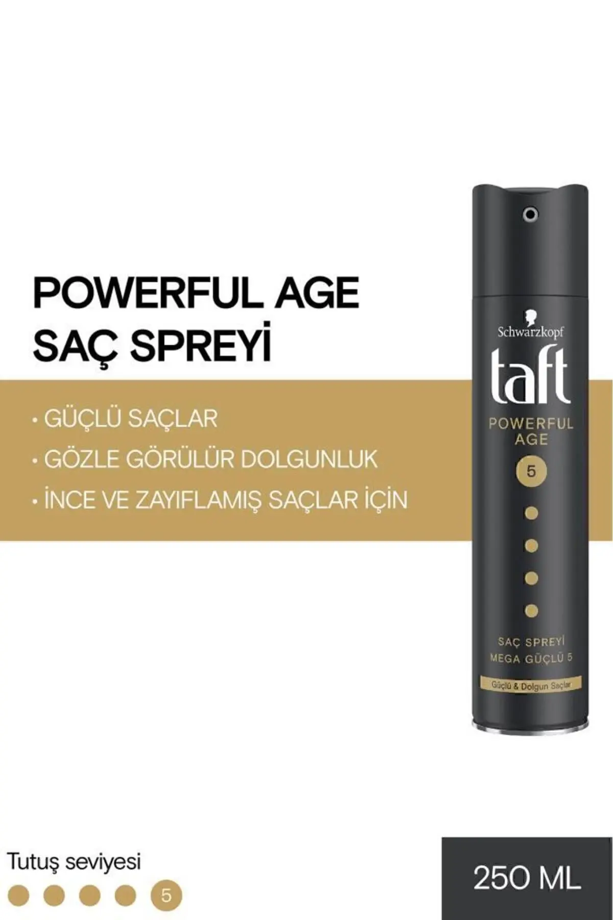 Powerful Age (ince Ve Zayıflamış Saçlar Için) Sprey 250 Ml X 2 Adet