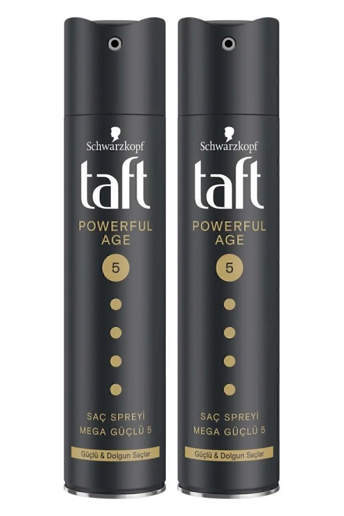 Taft Powerful Age (ince Ve Zayıflamış Saçlar Için) Sprey 250 Ml X 2 Adet