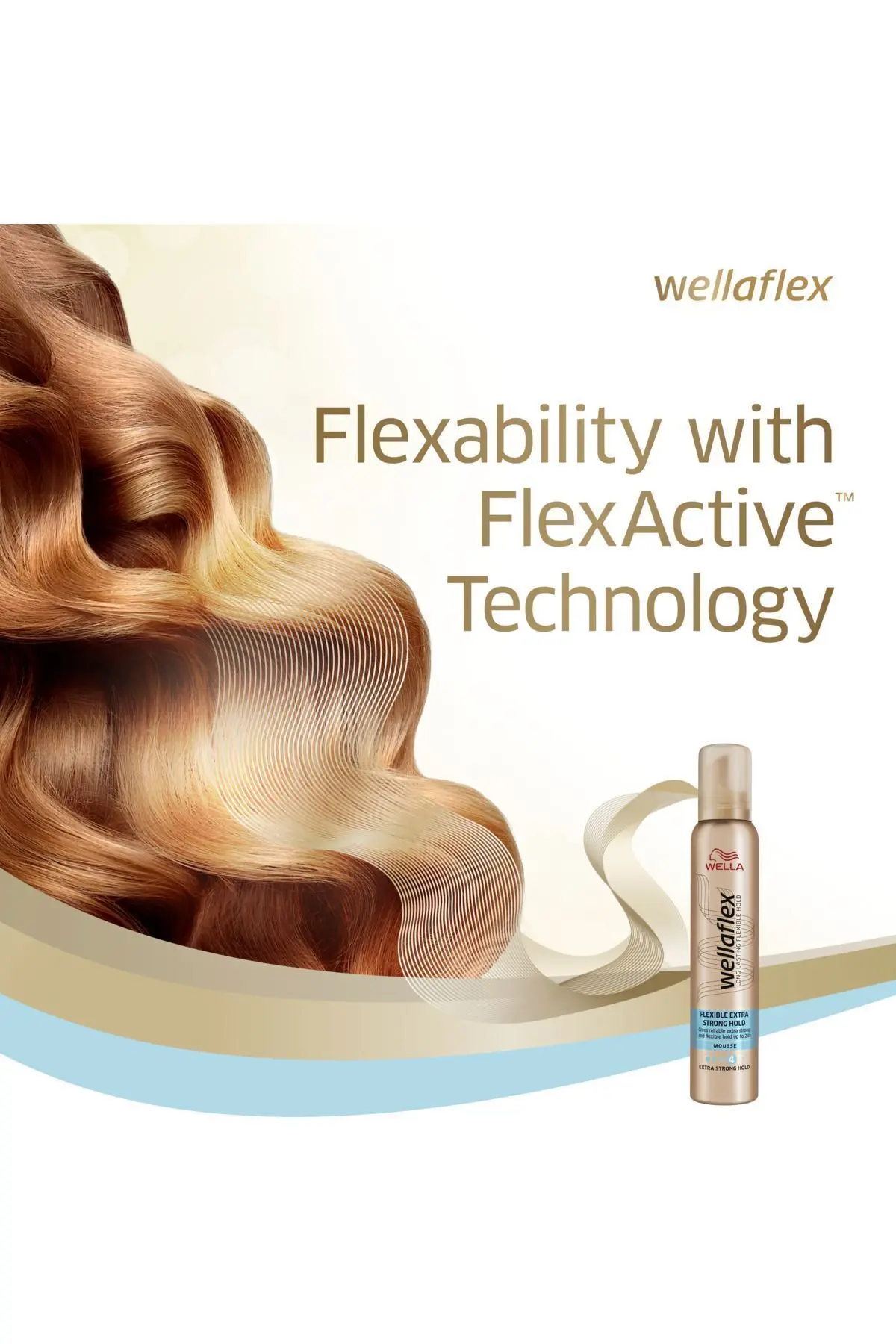 Wellaflex Flexible Extra Strong Hold Saç Köpüğü - 200 ml