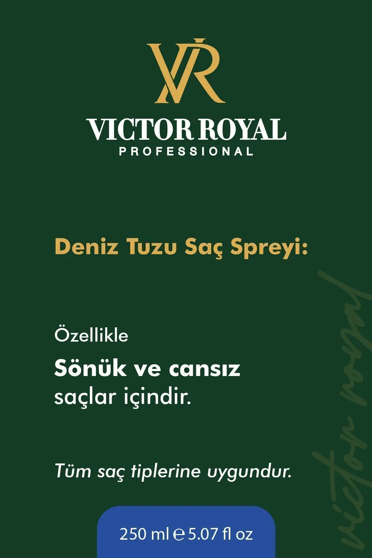 Hacim Ve Dolgunluk Veren Deniz Tuzu Saç Spreyi 250 ml
