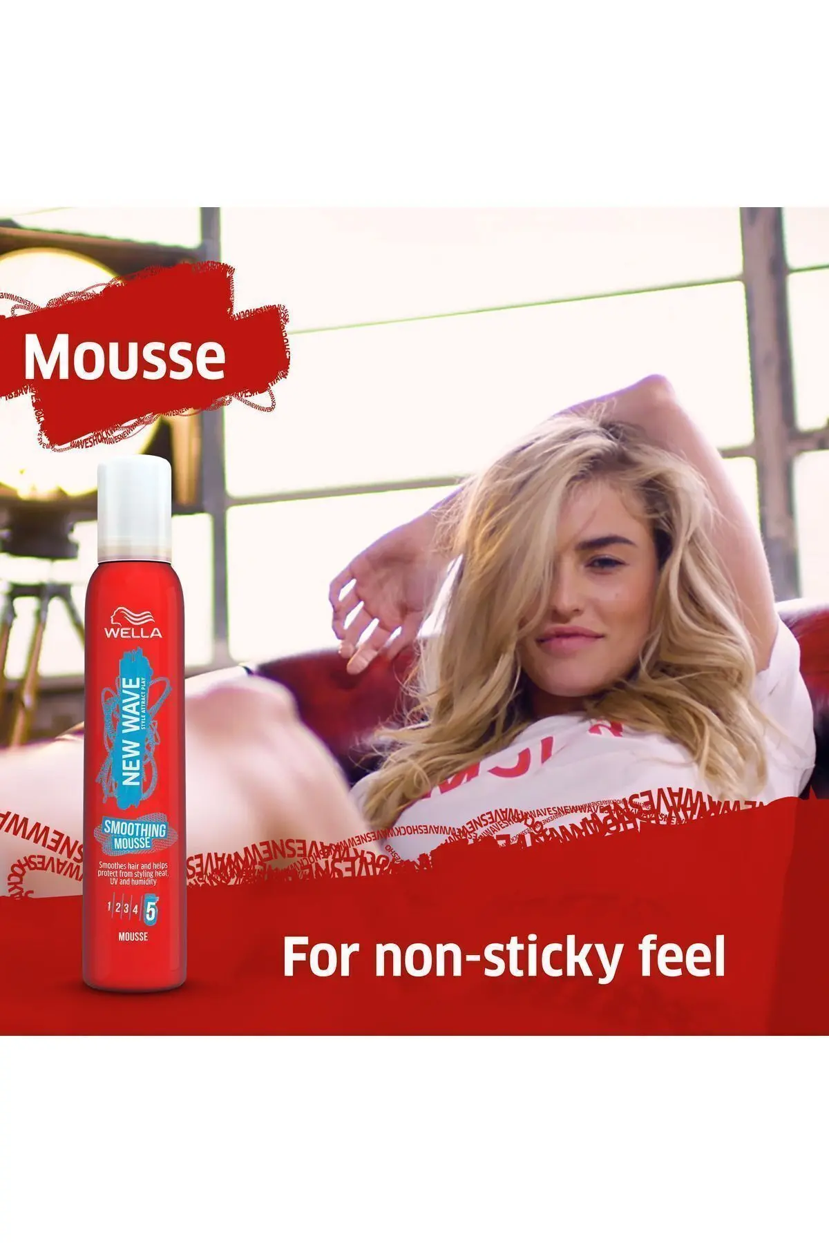 New Wave Smoothing Saç Köpüğü - 200 ml