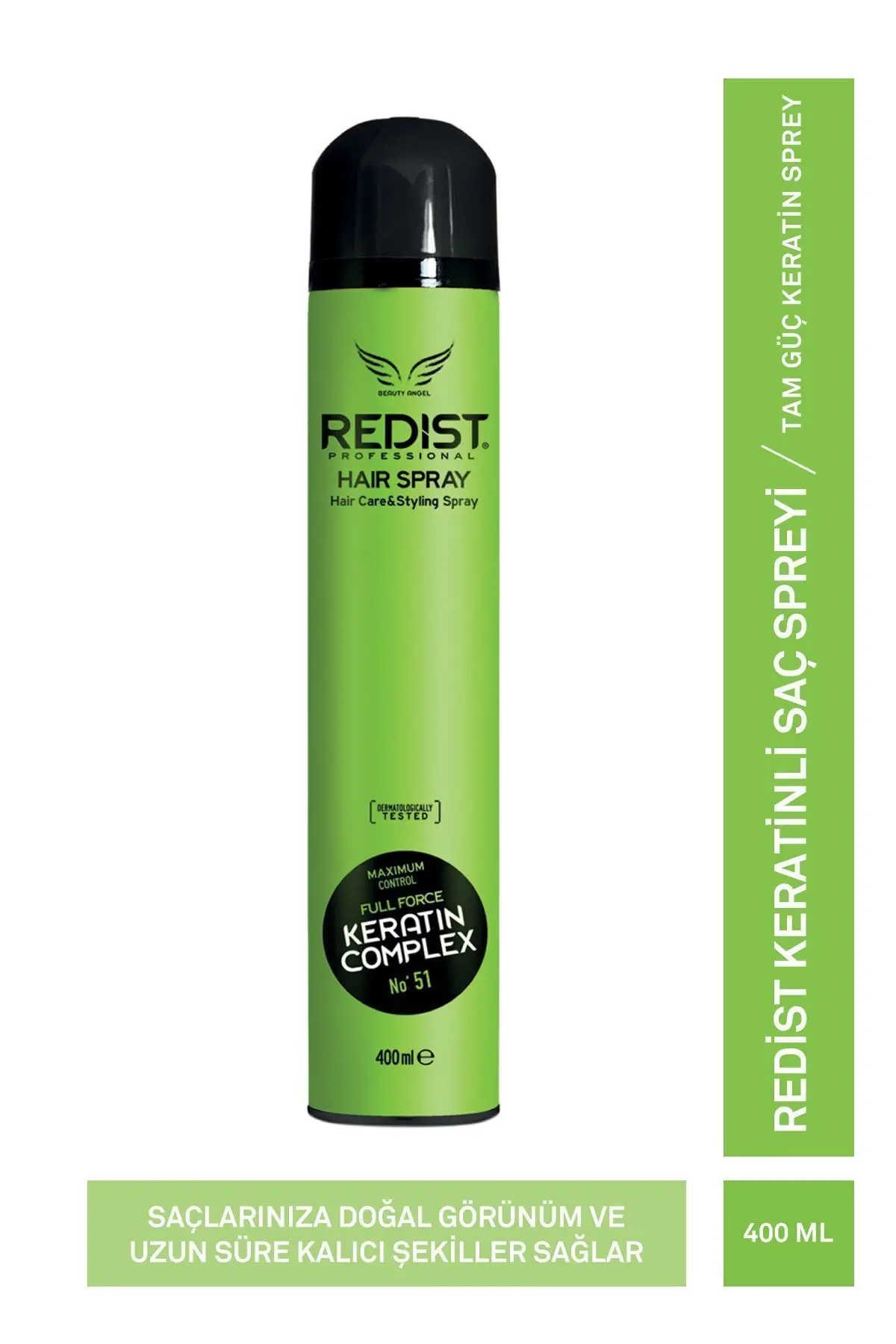 Keratin Ultra Güçlü Saç Spreyi – Canlı Ve Parlak Saçlar Için Uzun Süreli Tutucu – 400 ml