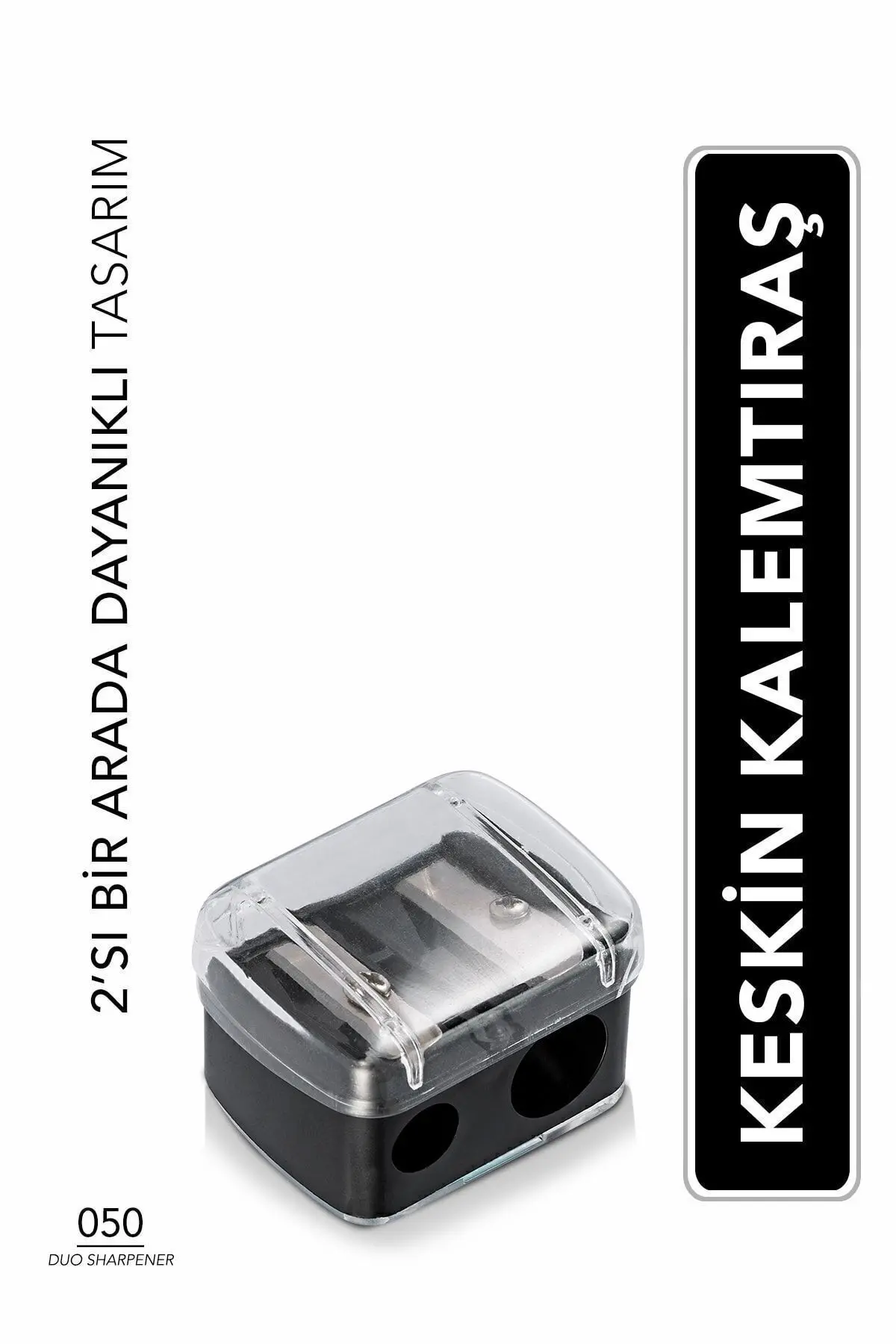 Flormar Ikili Kalemtıraş - Duo Sharpener - 050 - 8690604598601