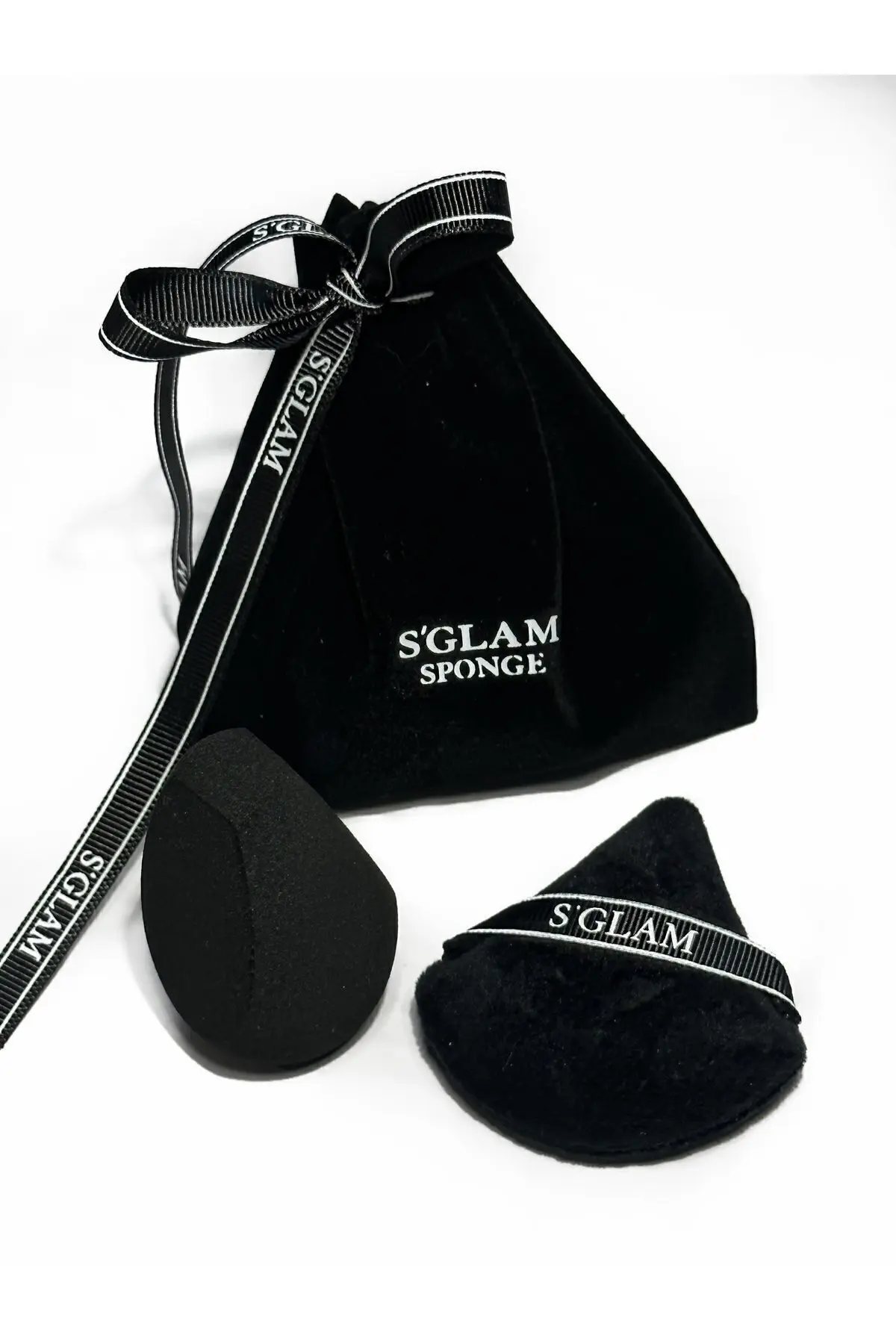 S'GLAM MAKYAJ SÜNGERİ VE MEDIUM PUDRA SÜNGERİ SETİ