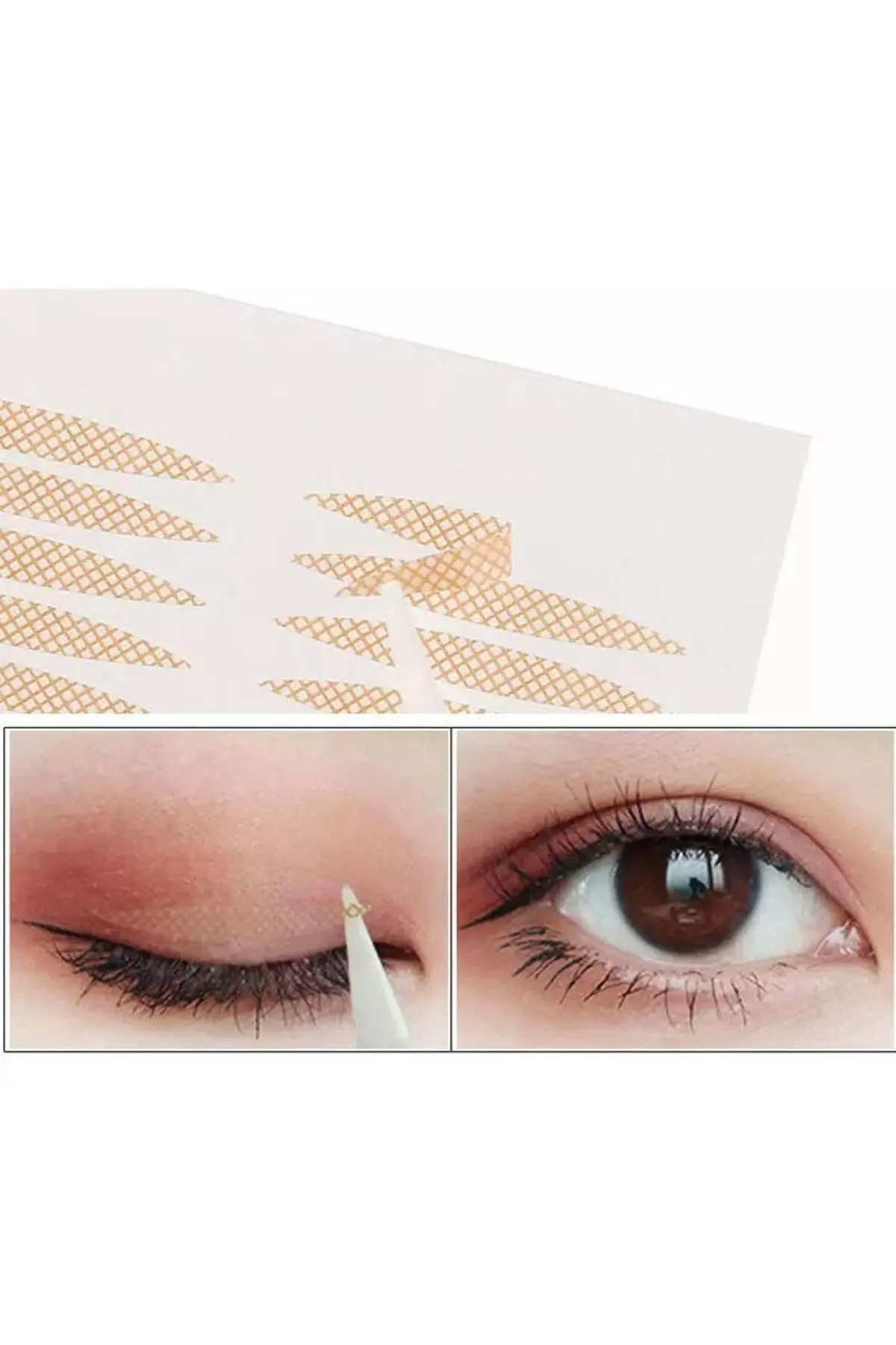 Göz Kapagı Kaldırma Bantları 120 Adet (dantel Görünümlü) 3 Plaka