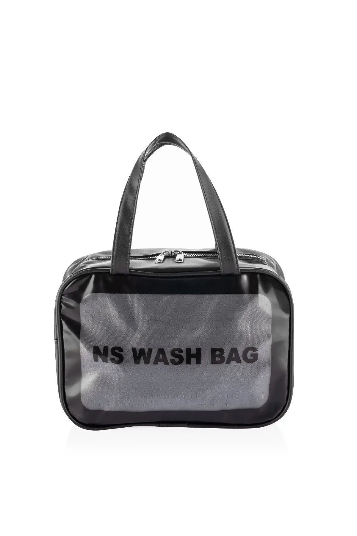 Ns Şeffaf Makyaj Ve Kozmetik Çantası-taşınabilir Seyahat Banyo Saklama Çantası-l (BÜYÜK BOY)