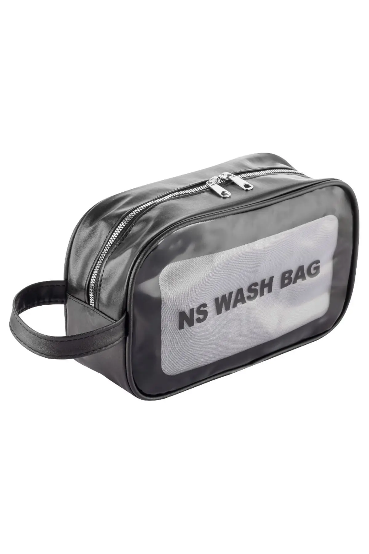 NS reliable Ns Şeffaf Makyaj Ve Kozmetik Çantası-taşınabilir Seyahat Banyo Saklama Çantası-m (ORTA BOY)