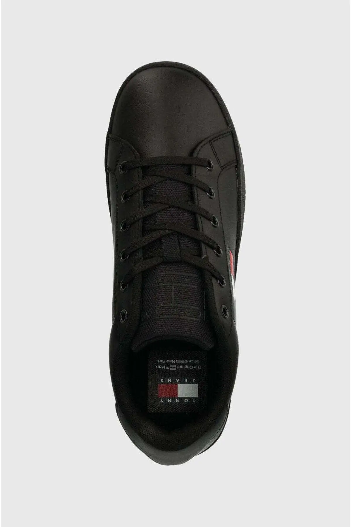 Kadın Marka Logolu Platform Topuklu Şık Görünüşlü Gündelik Kullanıma Uygun Siyah Sneaker En0en02518-