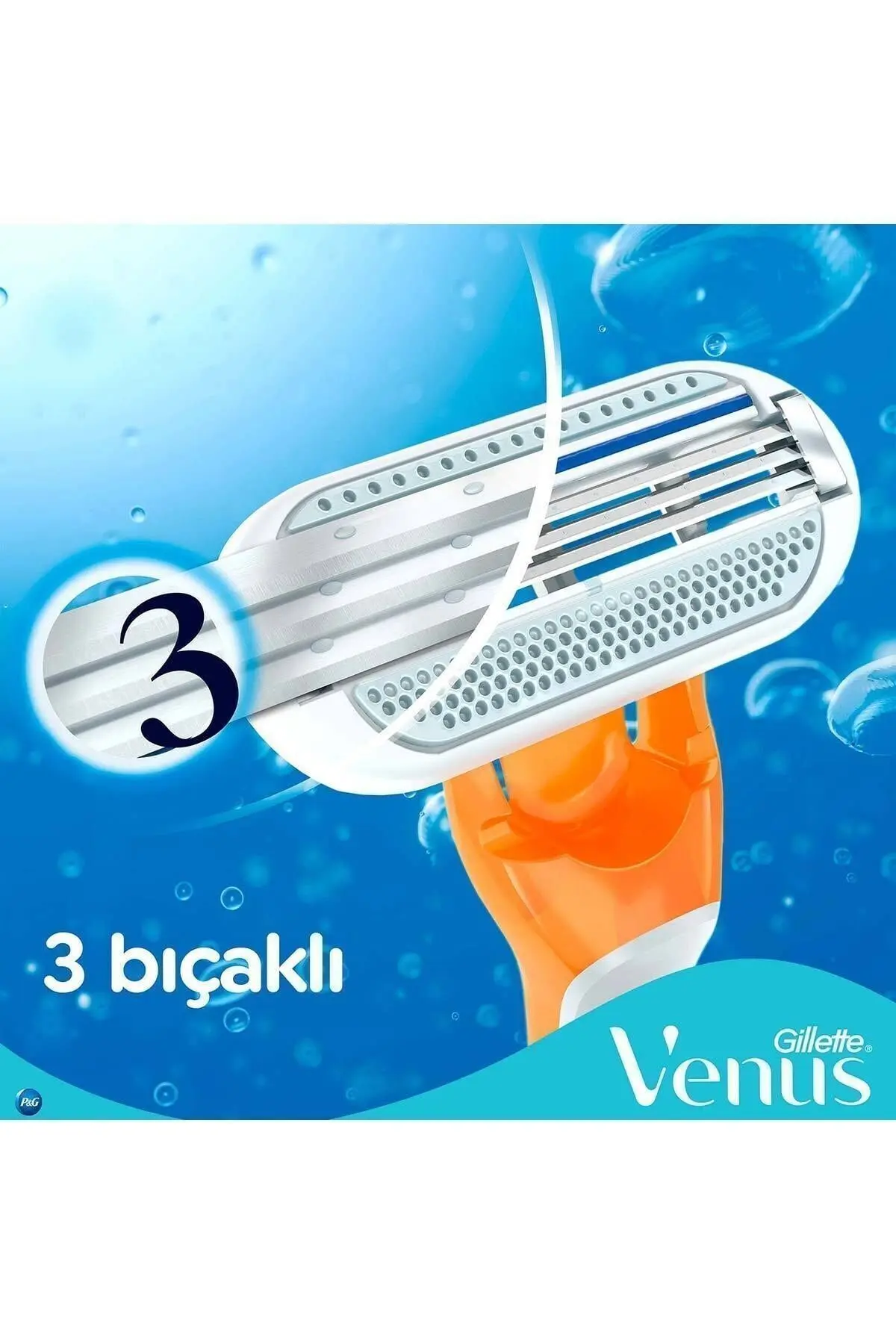 Venus Riviera Kullan At Kadın Tıraş Bıçağı 2'li