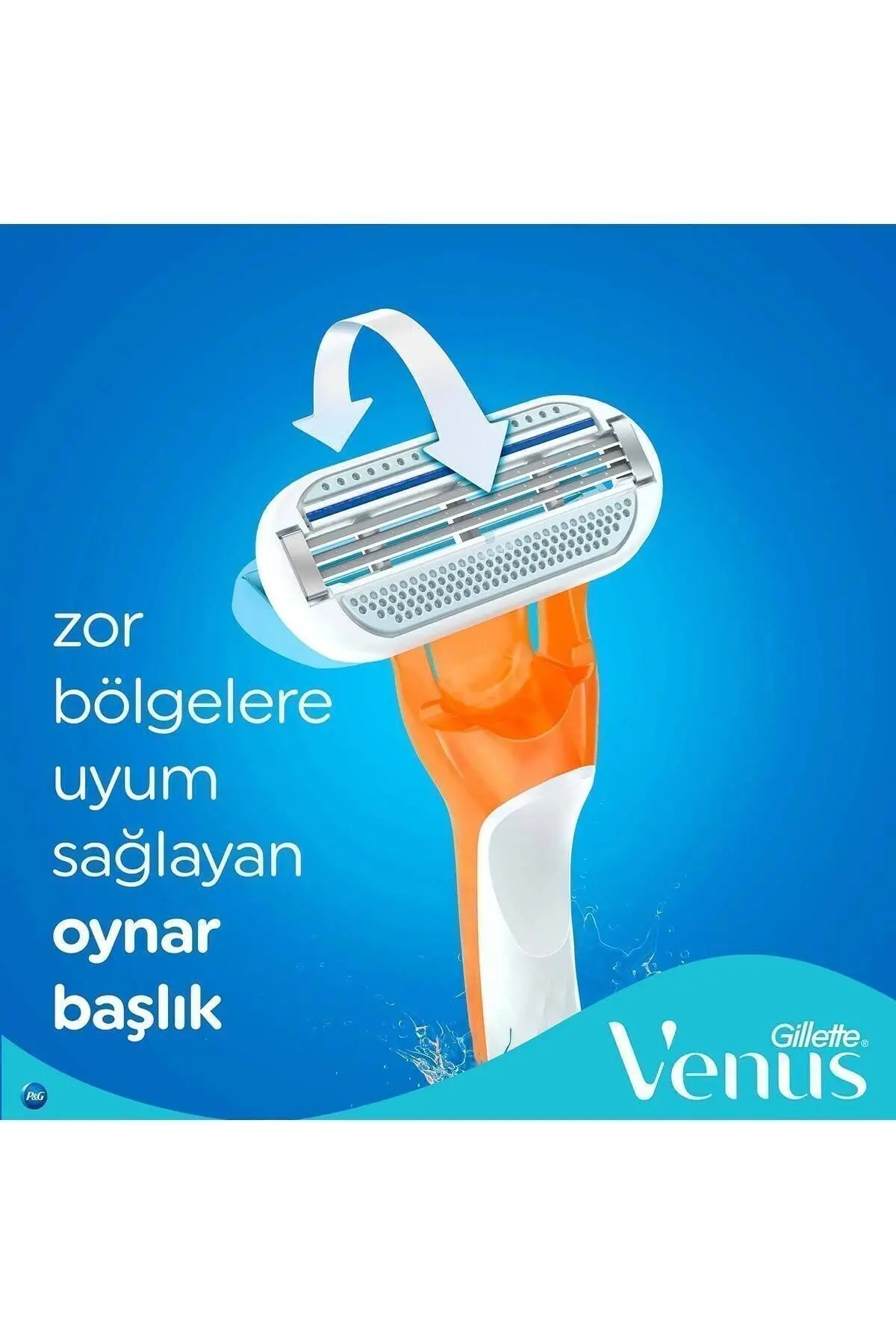 Venus Riviera Kullan At Kadın Tıraş Bıçağı 2'li