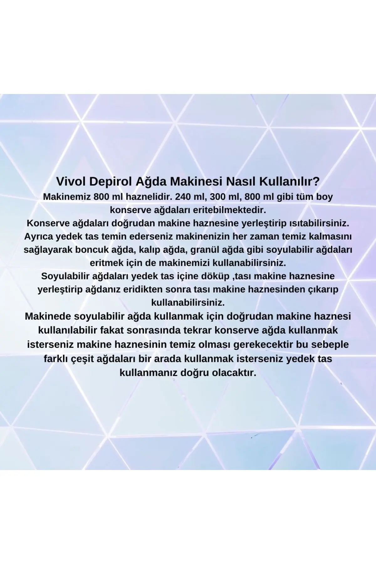 Depirol Sir Ağda Isıtıcı Makine Set