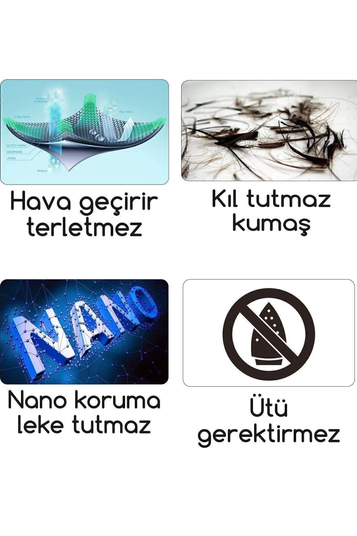 Penuar Kuaför Berber Traş Saç Kesim Önlüğü Örtüsü 120x150 Xl Ebat No4