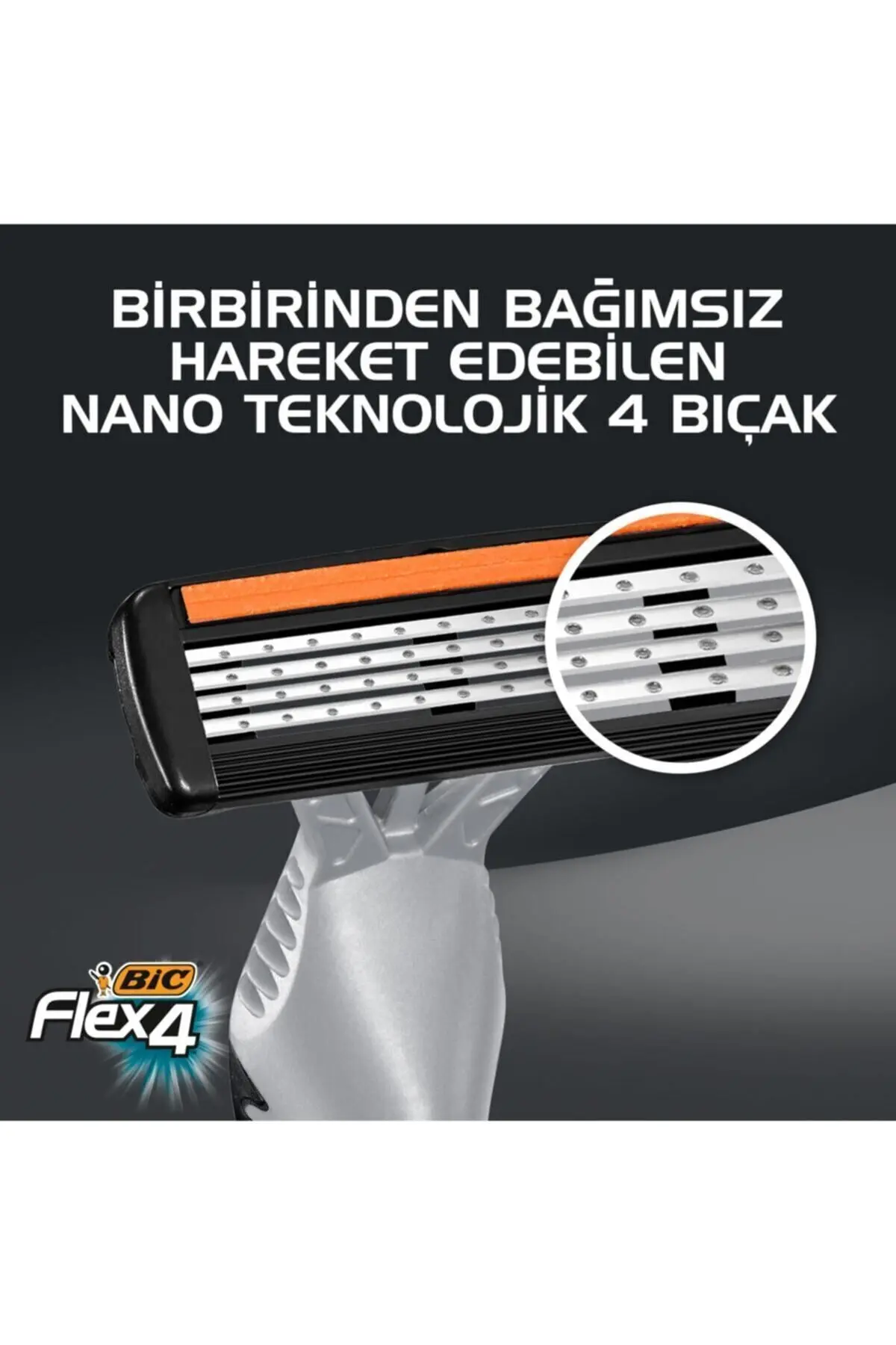 Flex 4 Tıraş Bıçağı 3'lü (4 BIÇAK)