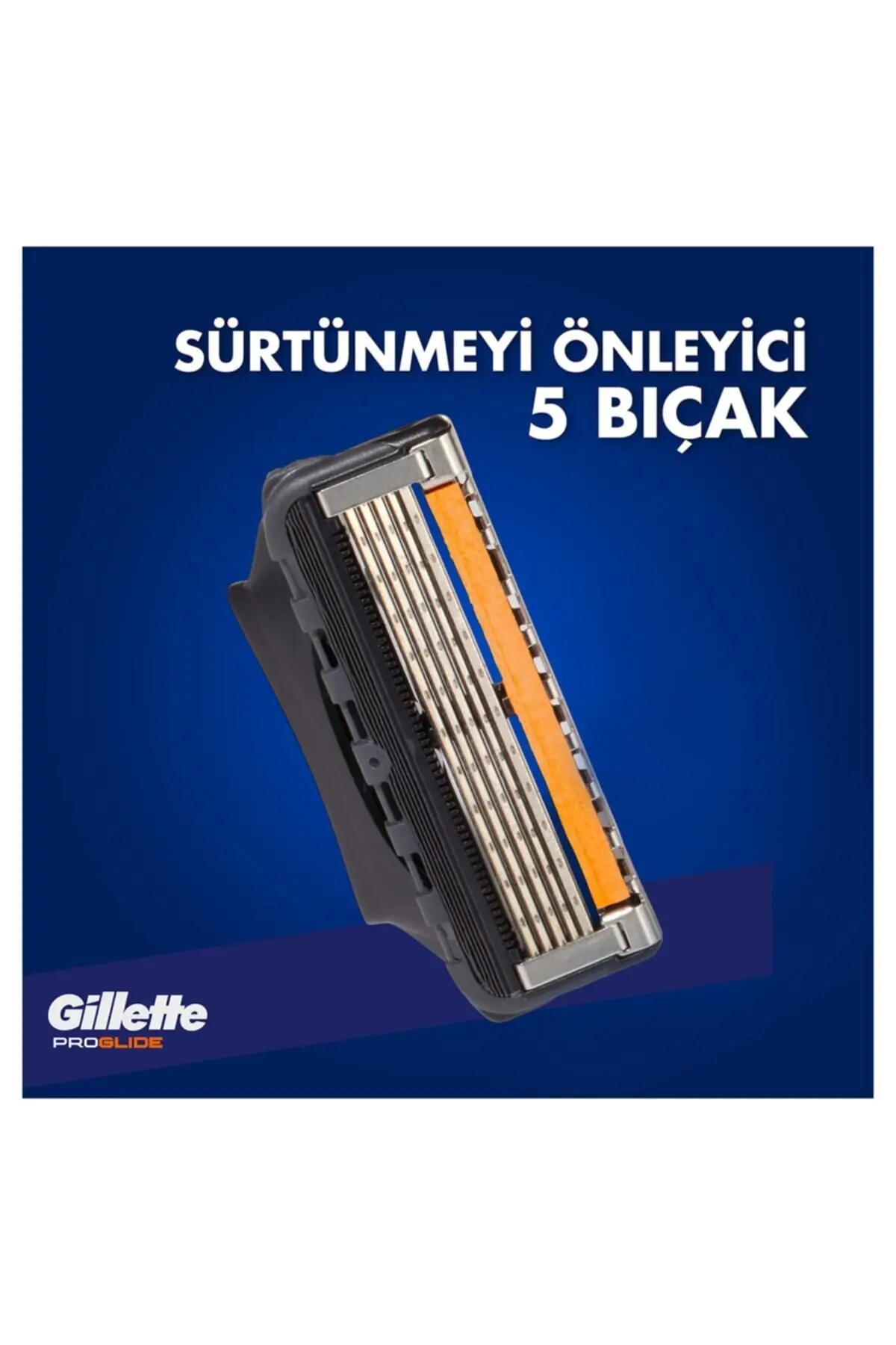 Fusion Proglide Yedek Tıraş Bıçağı 8'li - Karton Paket