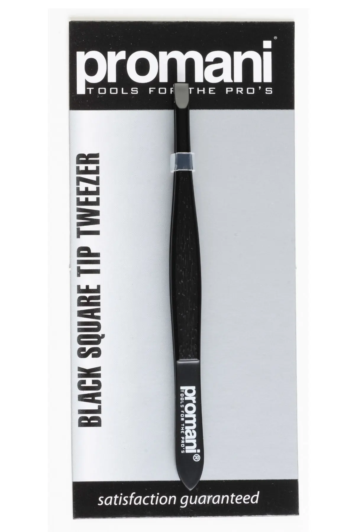 Promani Siyah Düz Uçlu Cımbız