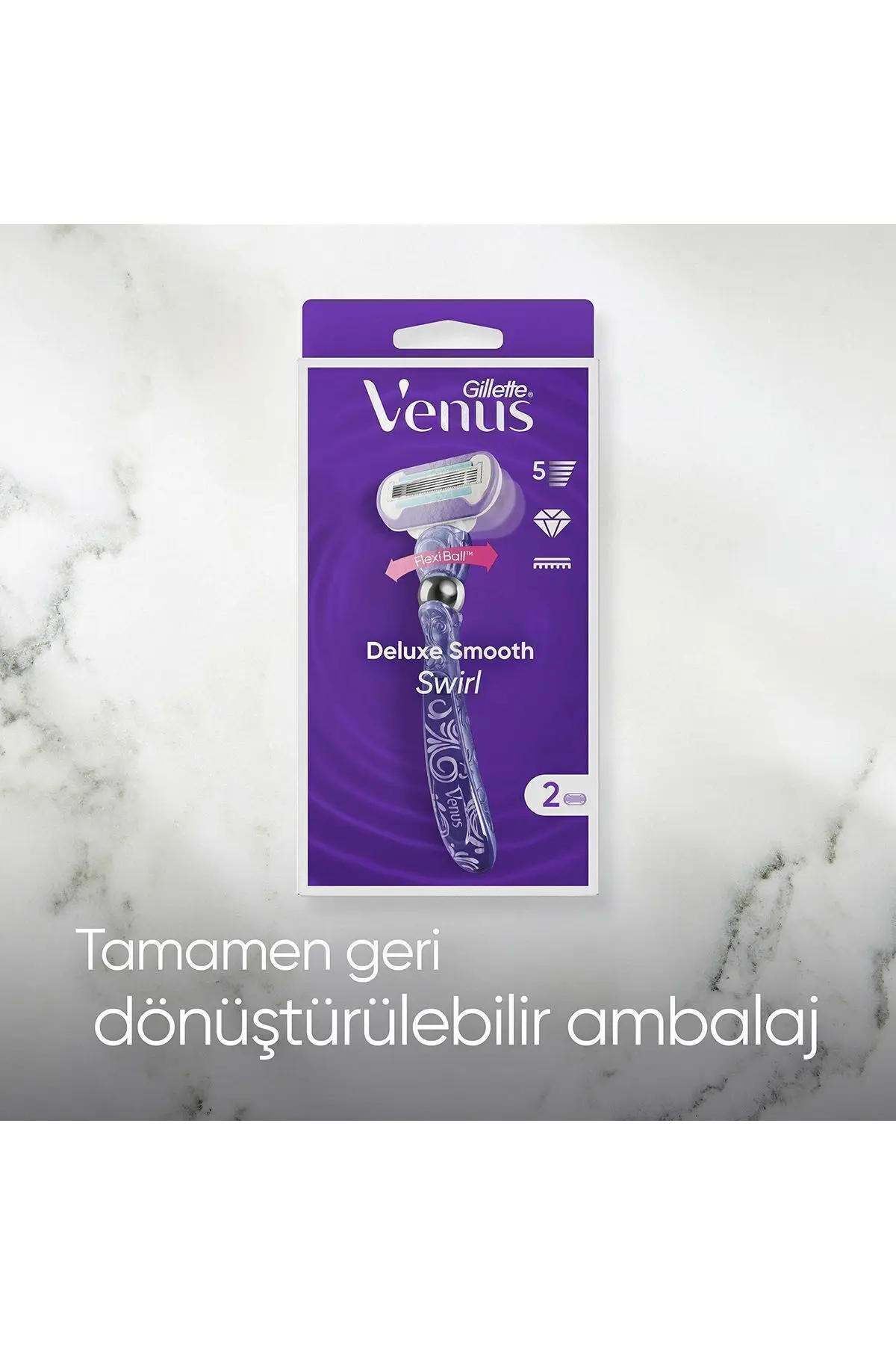 Venus Extra Smooth Swirl Tıraş Makinesi Yedek Başlık