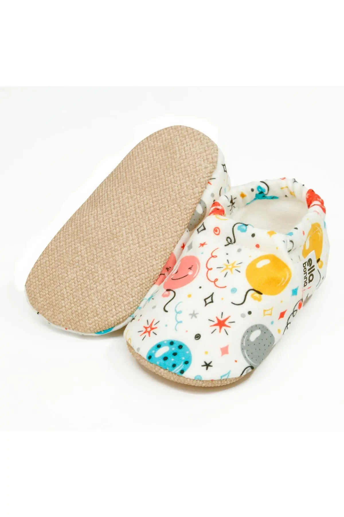 Kaydırmaz Taban Balonlar Bebek Patik, Ev Botu Terliği Kreş Ayakkabısı Panduf