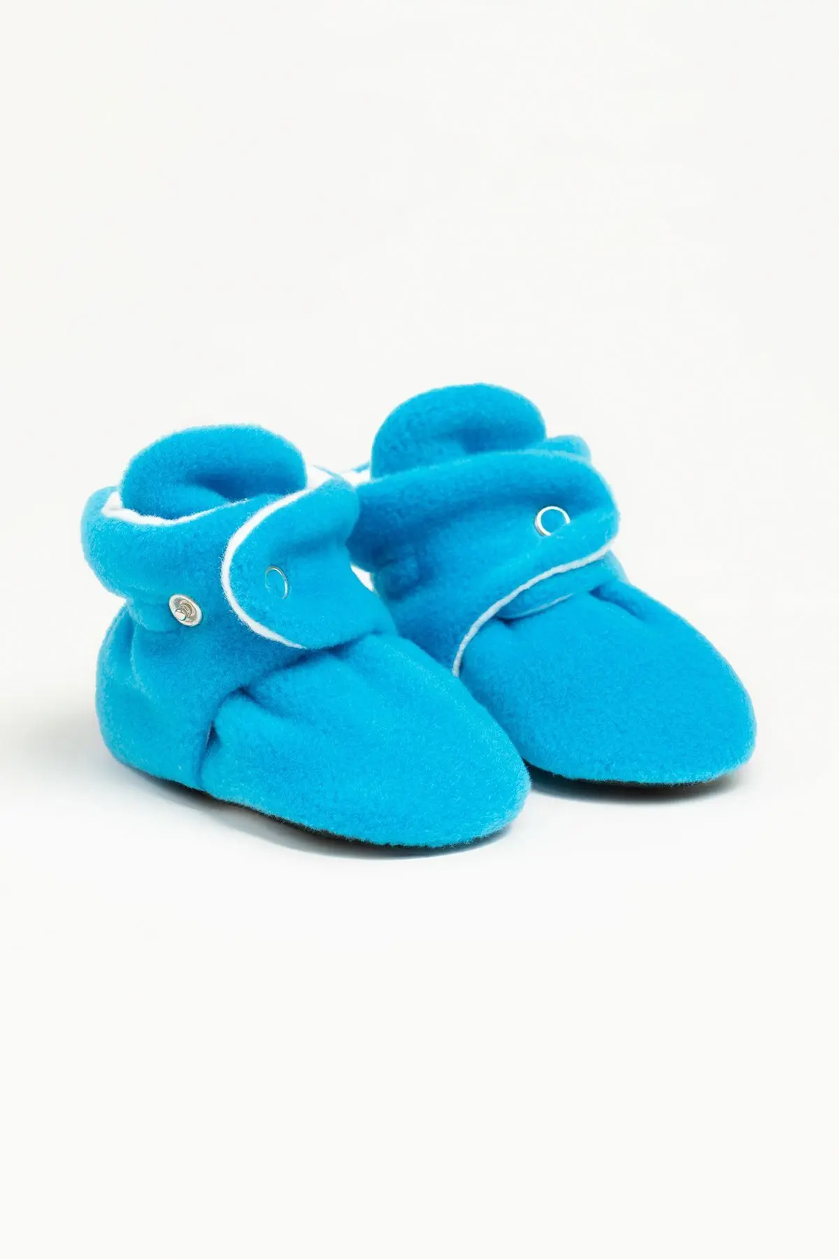 BabyZilla Kaydırmaz Taban, Terletmeyen Pamuk Astarlı, Ayarlanabilir Çıtçıtlı, Ev Patiği, Bebek Pandufu