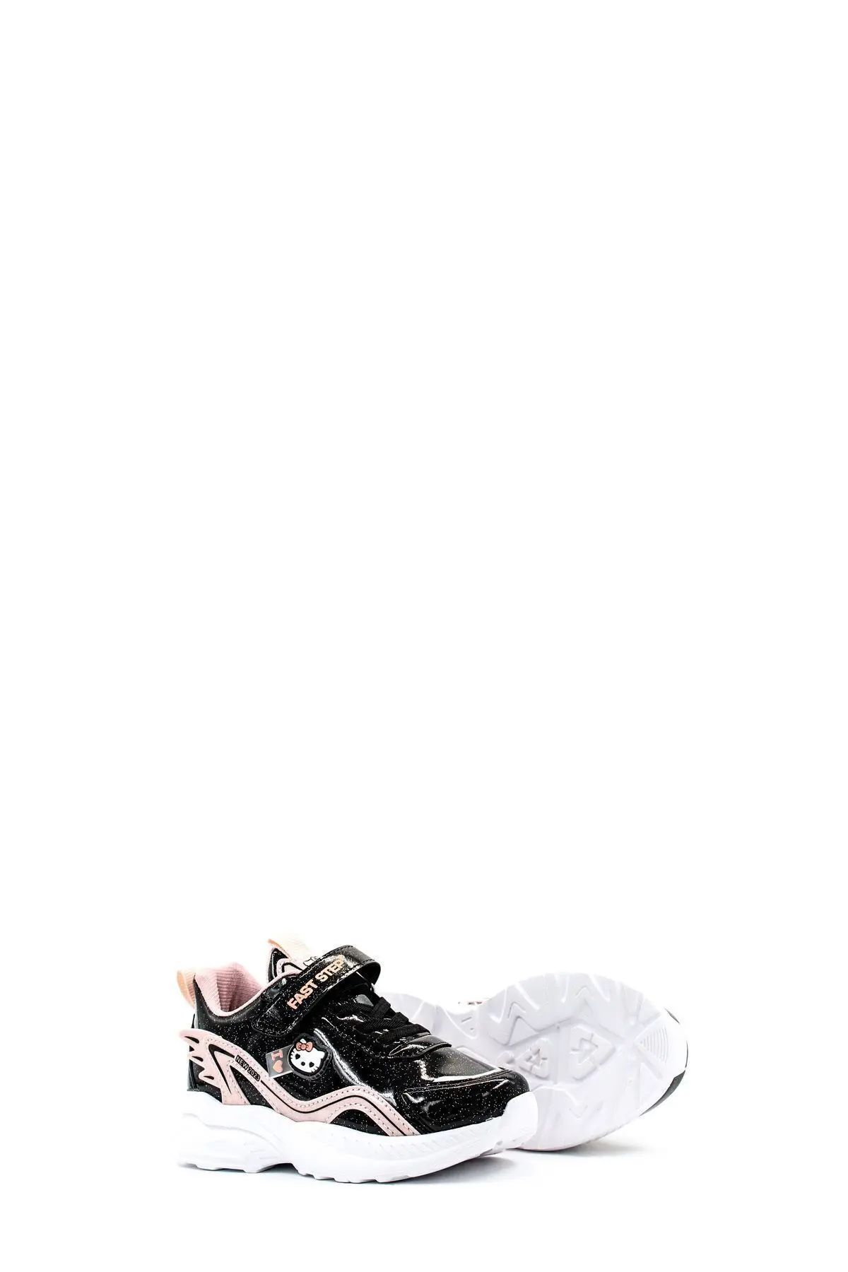 Unisex Spor Rahat Taban Hafif Sneaker Cırt Cırtlı Yazlık Çocuk Ayakkabı 615xca1907