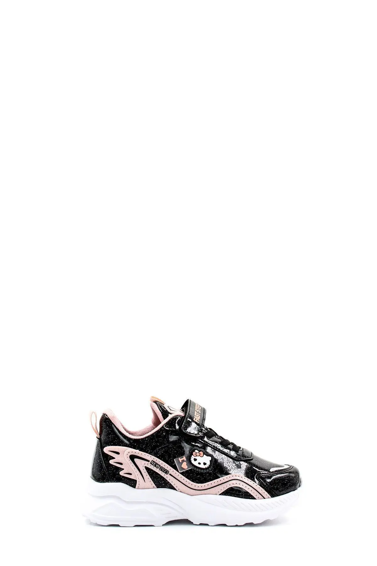 Unisex Spor Rahat Taban Hafif Sneaker Cırt Cırtlı Yazlık Çocuk Ayakkabı 615xca1907