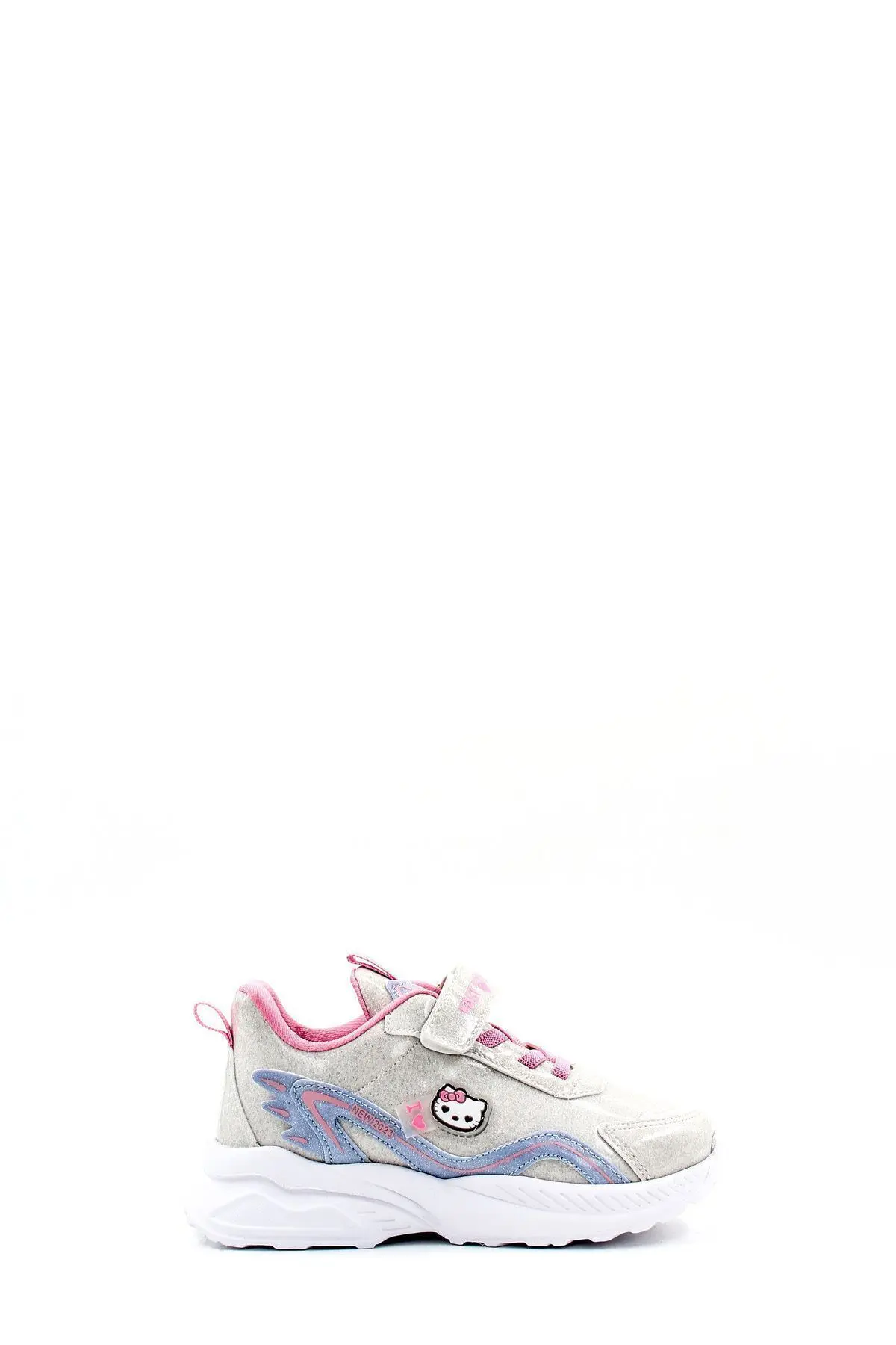 Unisex Spor Rahat Taban Hafif Sneaker Cırt Cırtlı Yazlık Çocuk Ayakkabı 615xca1907