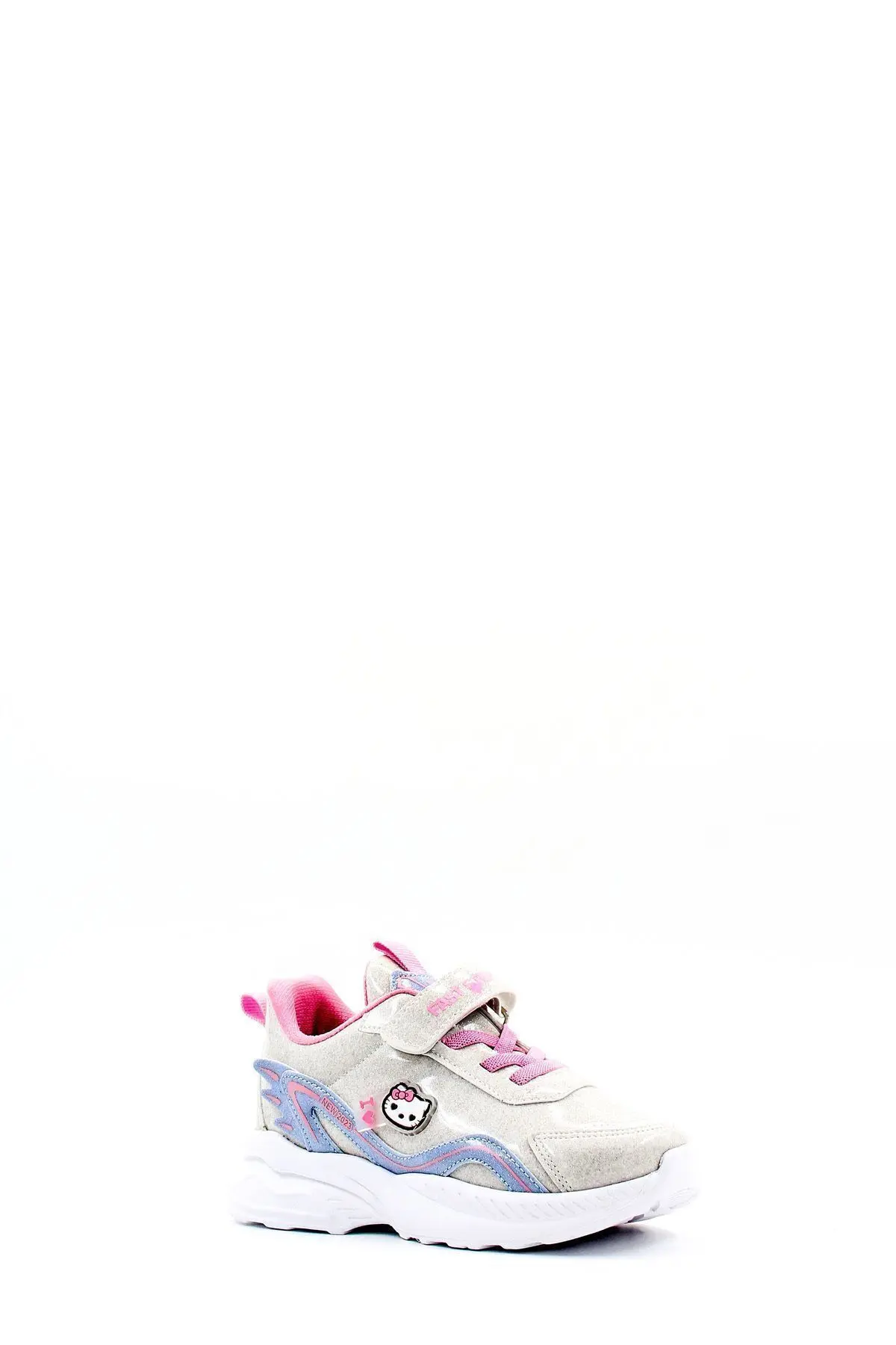 Unisex Spor Rahat Taban Hafif Sneaker Cırt Cırtlı Yazlık Çocuk Ayakkabı 615xca1907