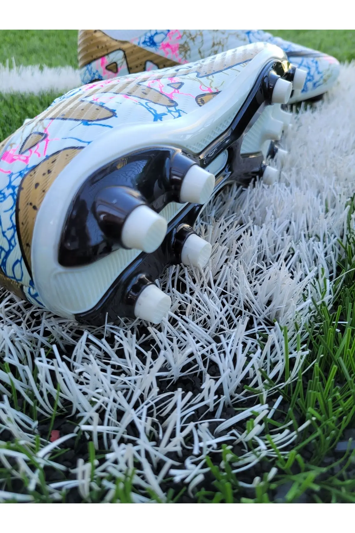 Air Laliga çocuk krampon prof futbol ayakkabısı halı saha ayakkabısı çoraplı krampon yetişkin