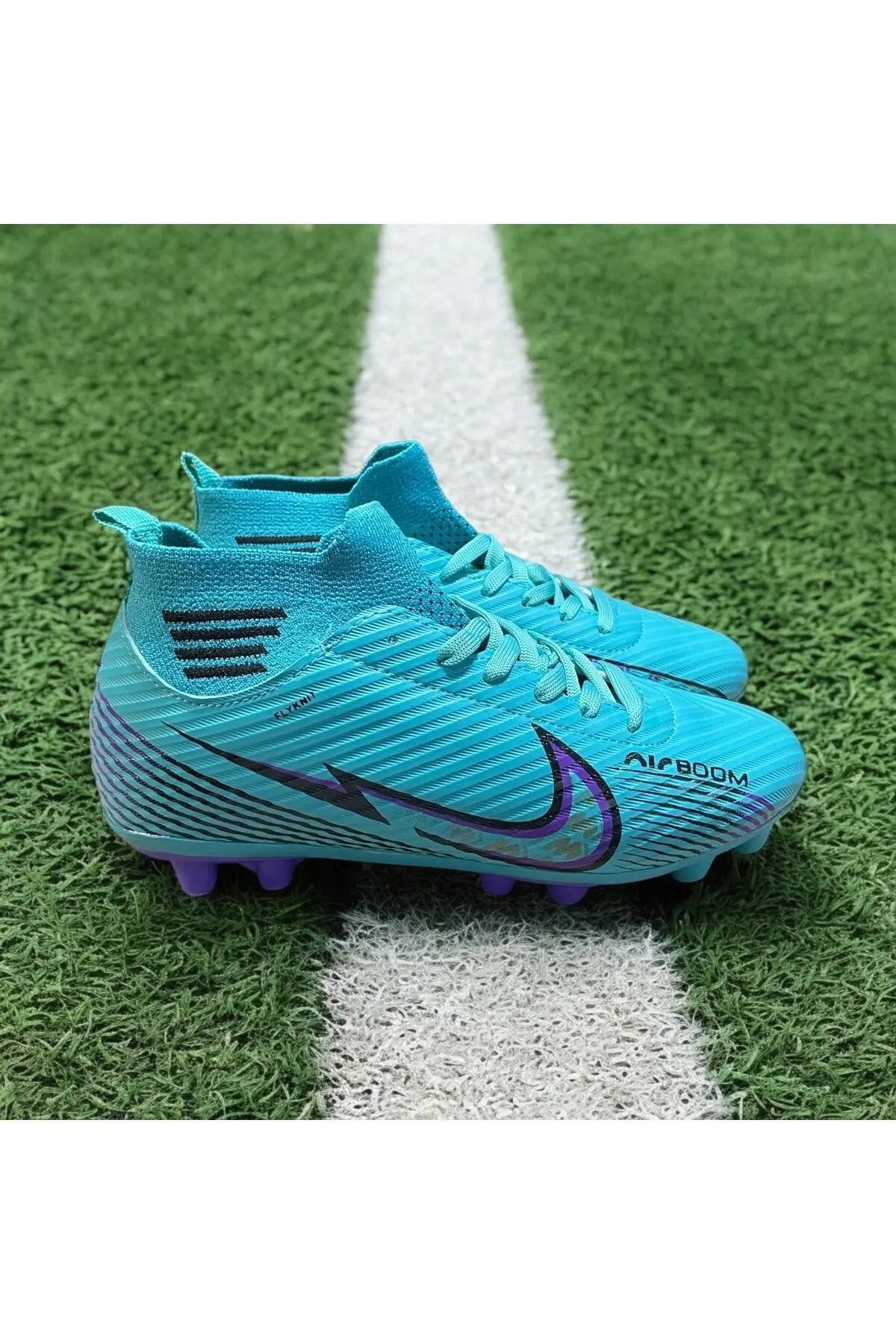 Twingo Air Laliga çocuk krampon prof futbol ayakkabısı halı saha ayakkabısı çoraplı krampon