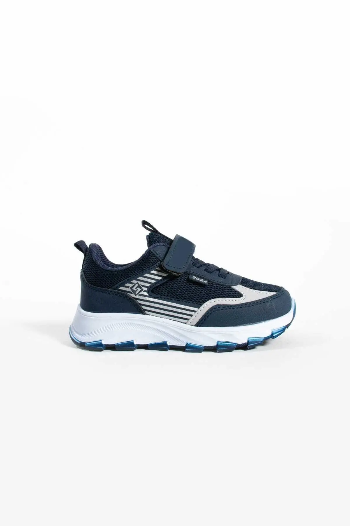 Unisex Çocuk Cırtlı  lastikli Rahat Günlük Sneaker anorak  Spor Ayakkabı hafif poli taban