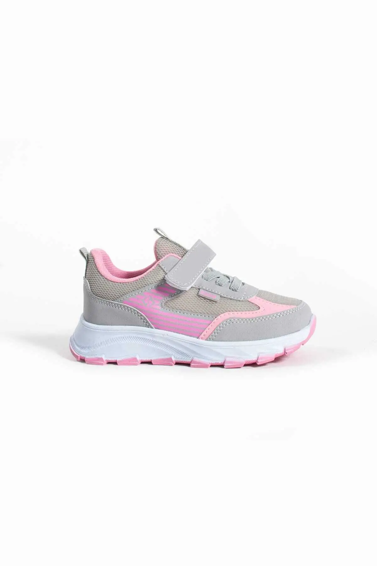 Unisex Çocuk Cırtlı  lastikli Rahat Günlük Sneaker anorak  Spor Ayakkabı hafif poli taban