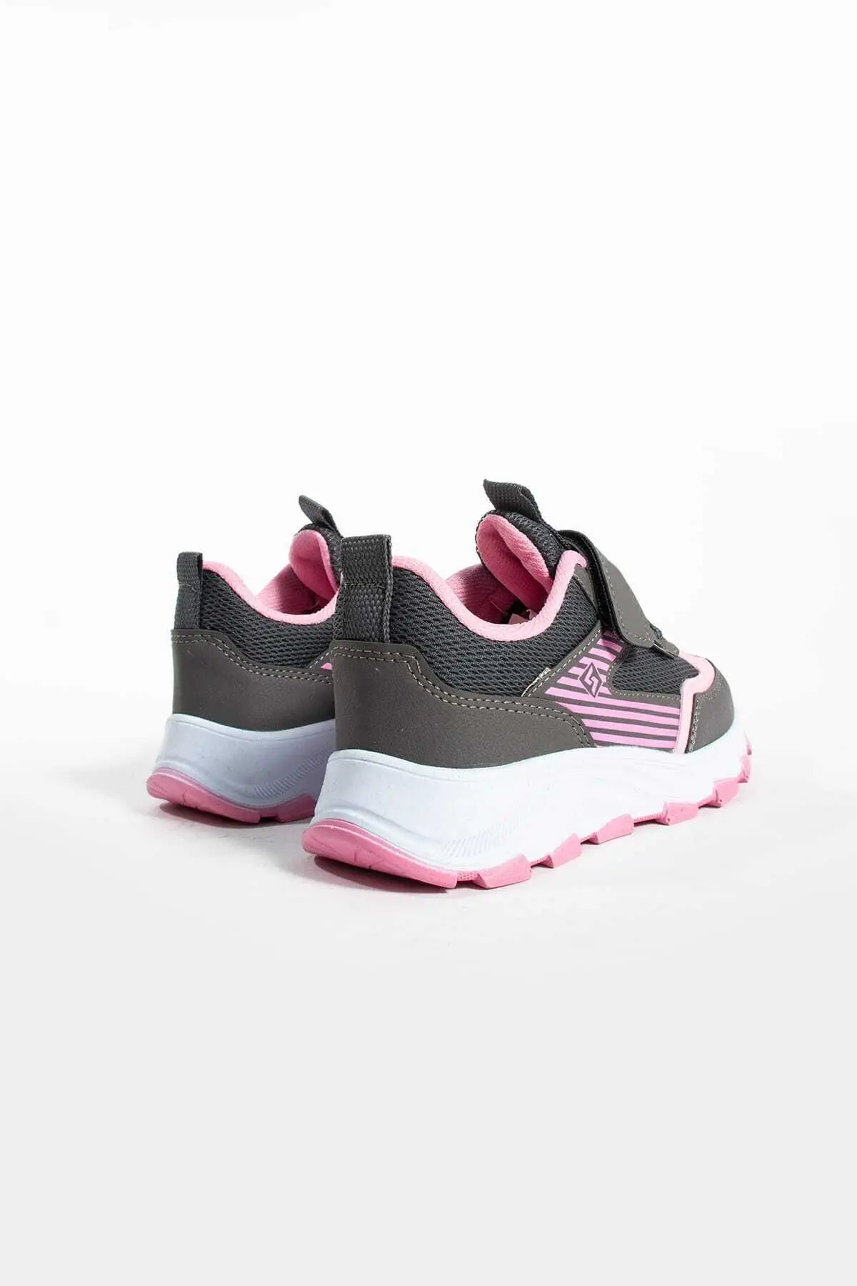 Unisex Çocuk Cırtlı  lastikli Rahat Günlük Sneaker anorak  Spor Ayakkabı hafif poli taban