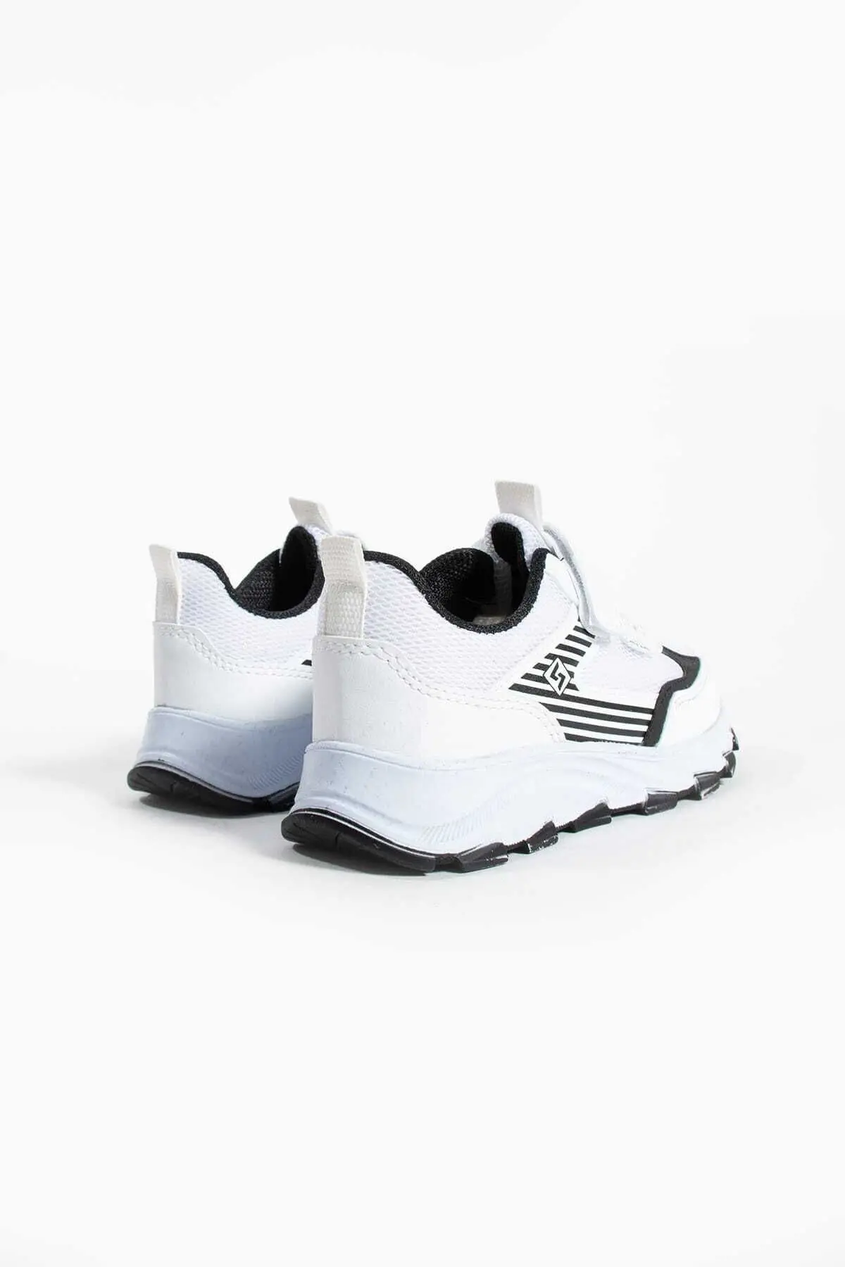 Unisex Çocuk Cırtlı  lastikli Rahat Günlük Sneaker anorak  Spor Ayakkabı hafif poli taban