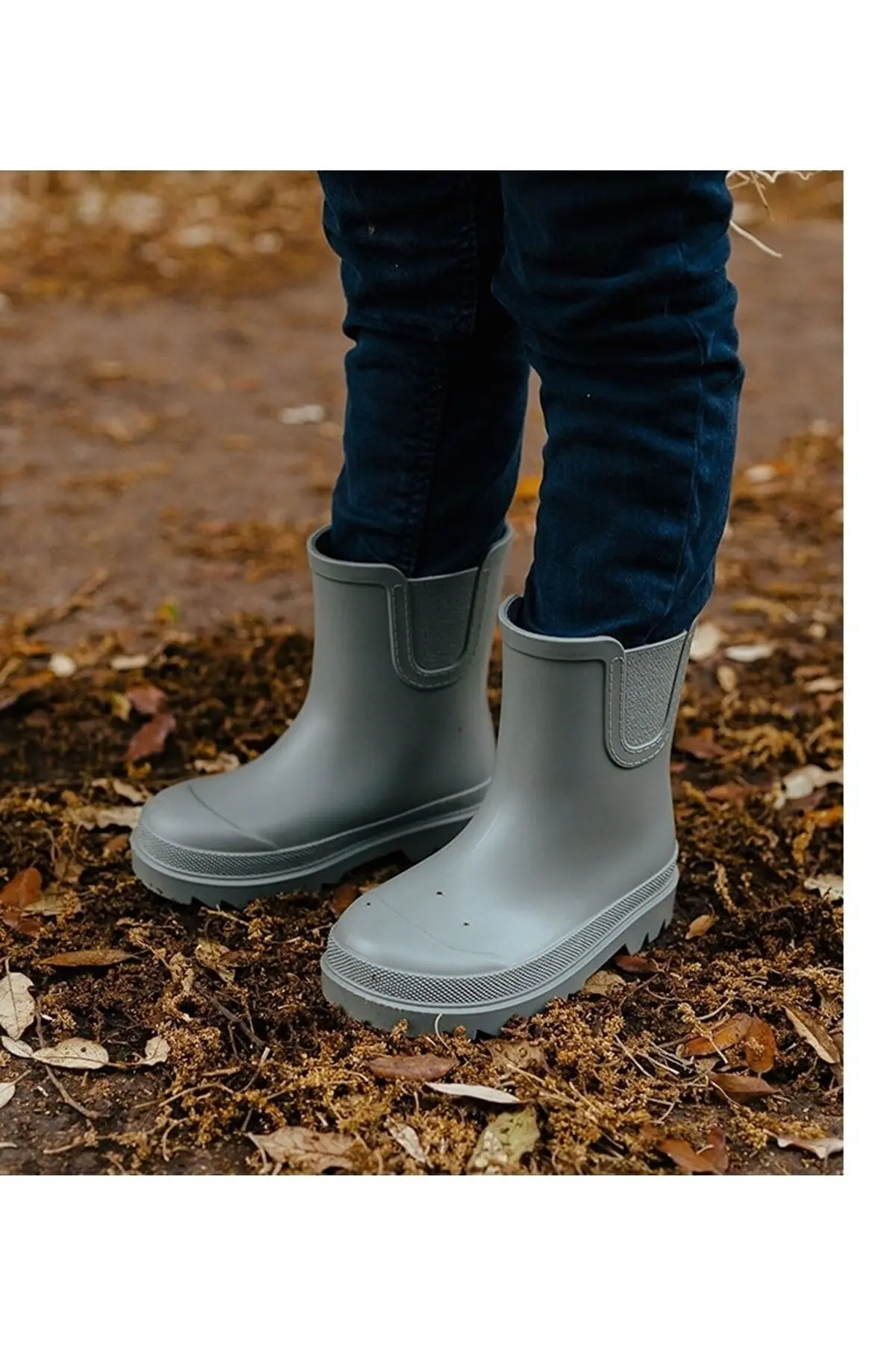 Igor W10274 Tokıo Verde Green Mat Yeşili Çocuk Yağmur Çizmesi