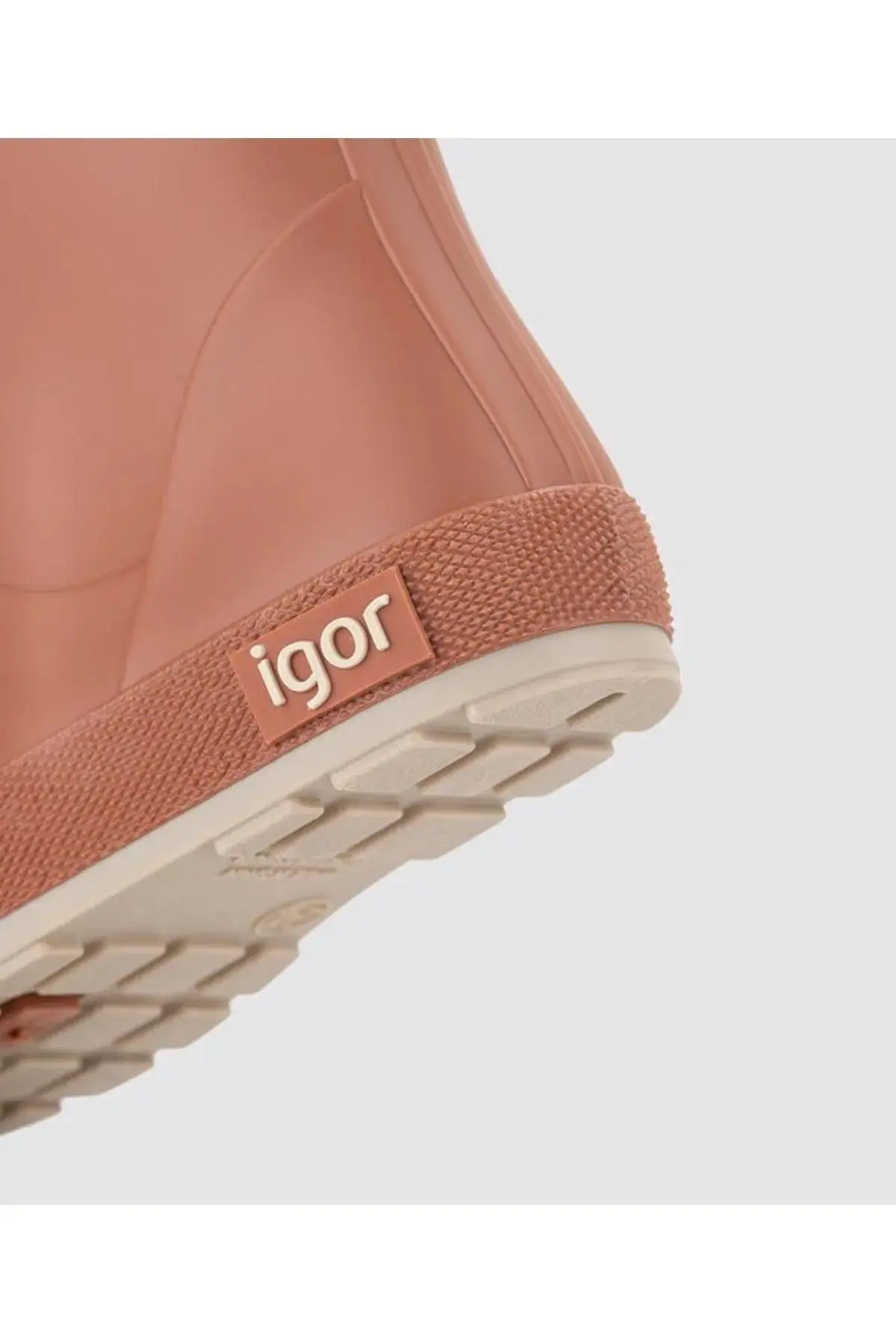 W10291 Yogi Igor Marka Unisex Çocuk Yağmur Çizmesi Kiremit Rengi