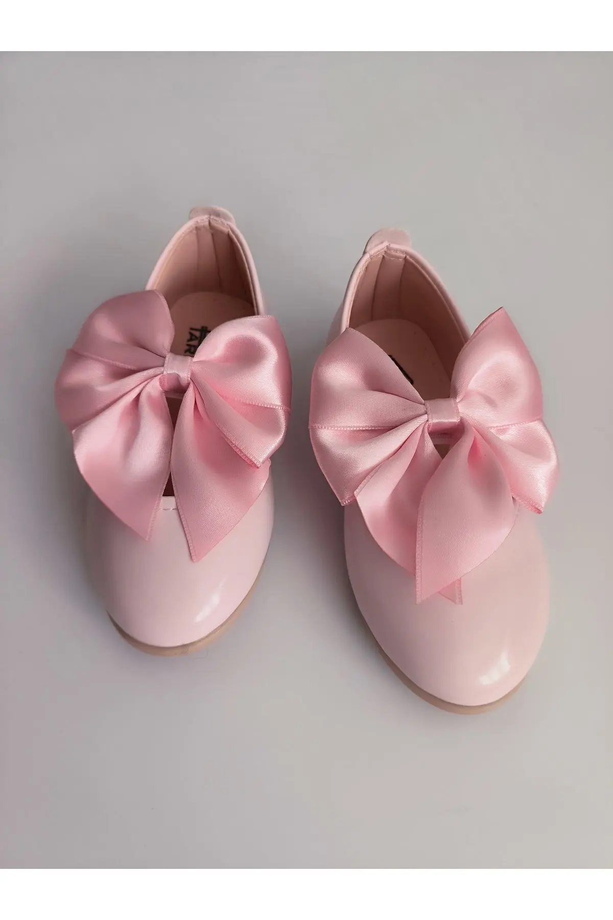 Kız Çocuk Fiyonklu Babet Ayakkabı