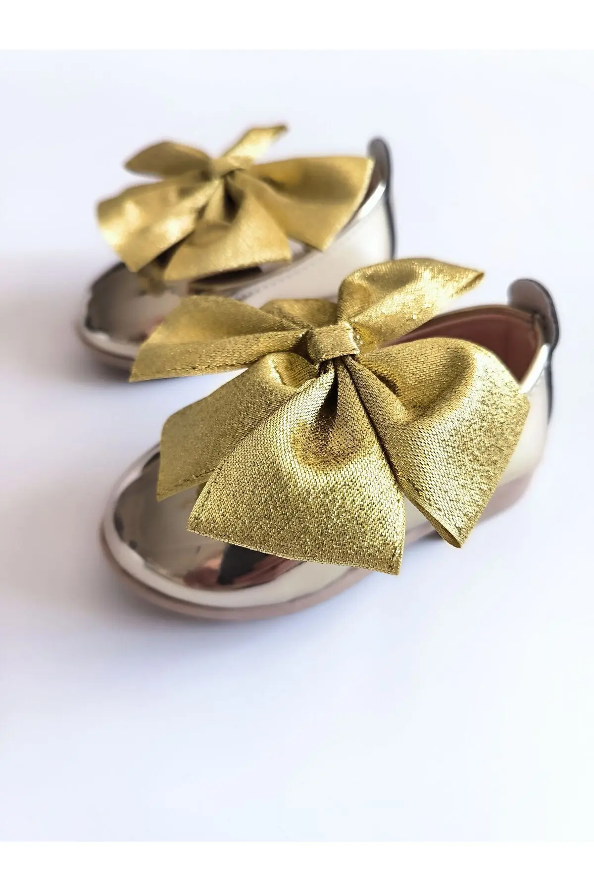 Kız Çocuk Fiyonklu Babet Ayakkabı