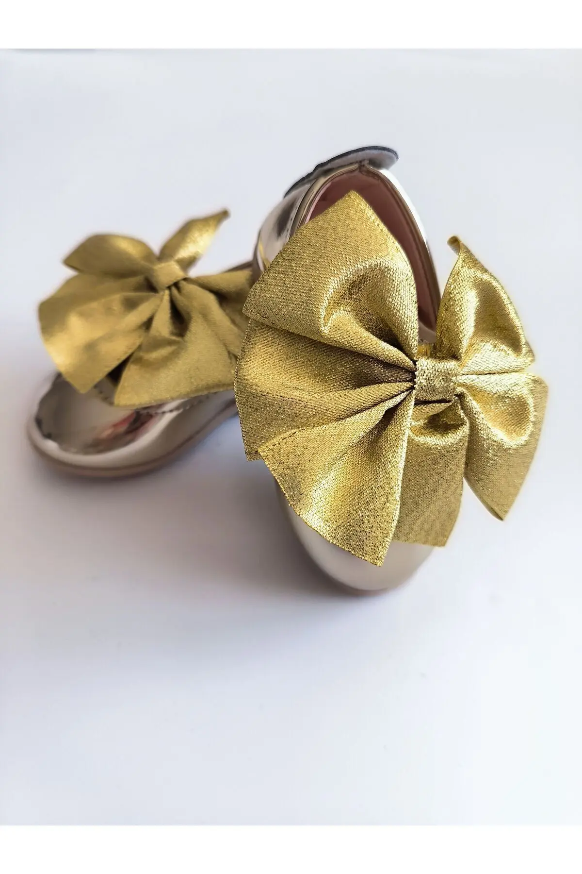 Kız Çocuk Fiyonklu Babet Ayakkabı