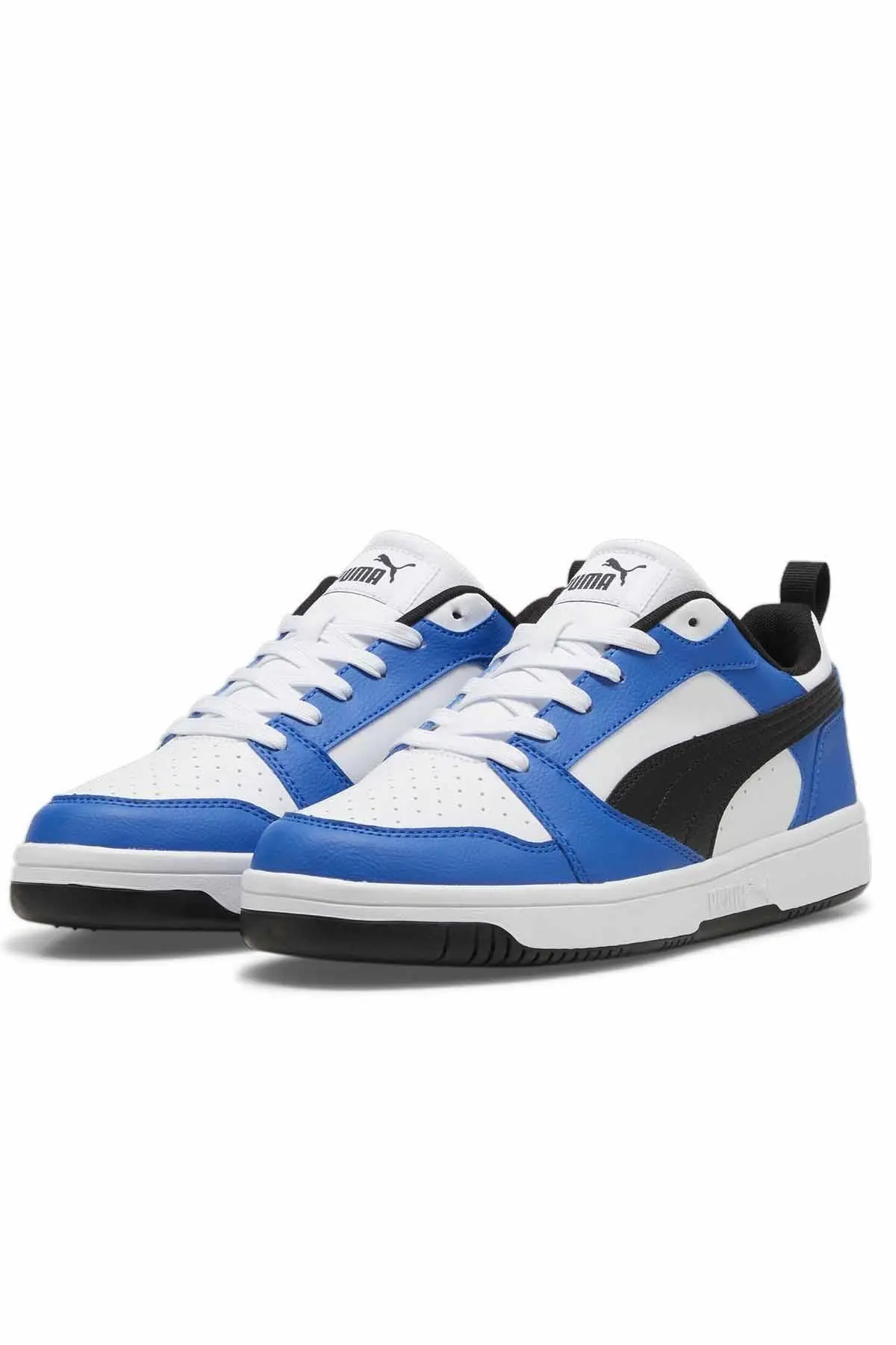 Rebound V6 Low Unisex Sneaker Ayakkabı 392328-16 Beyaz-Mavi